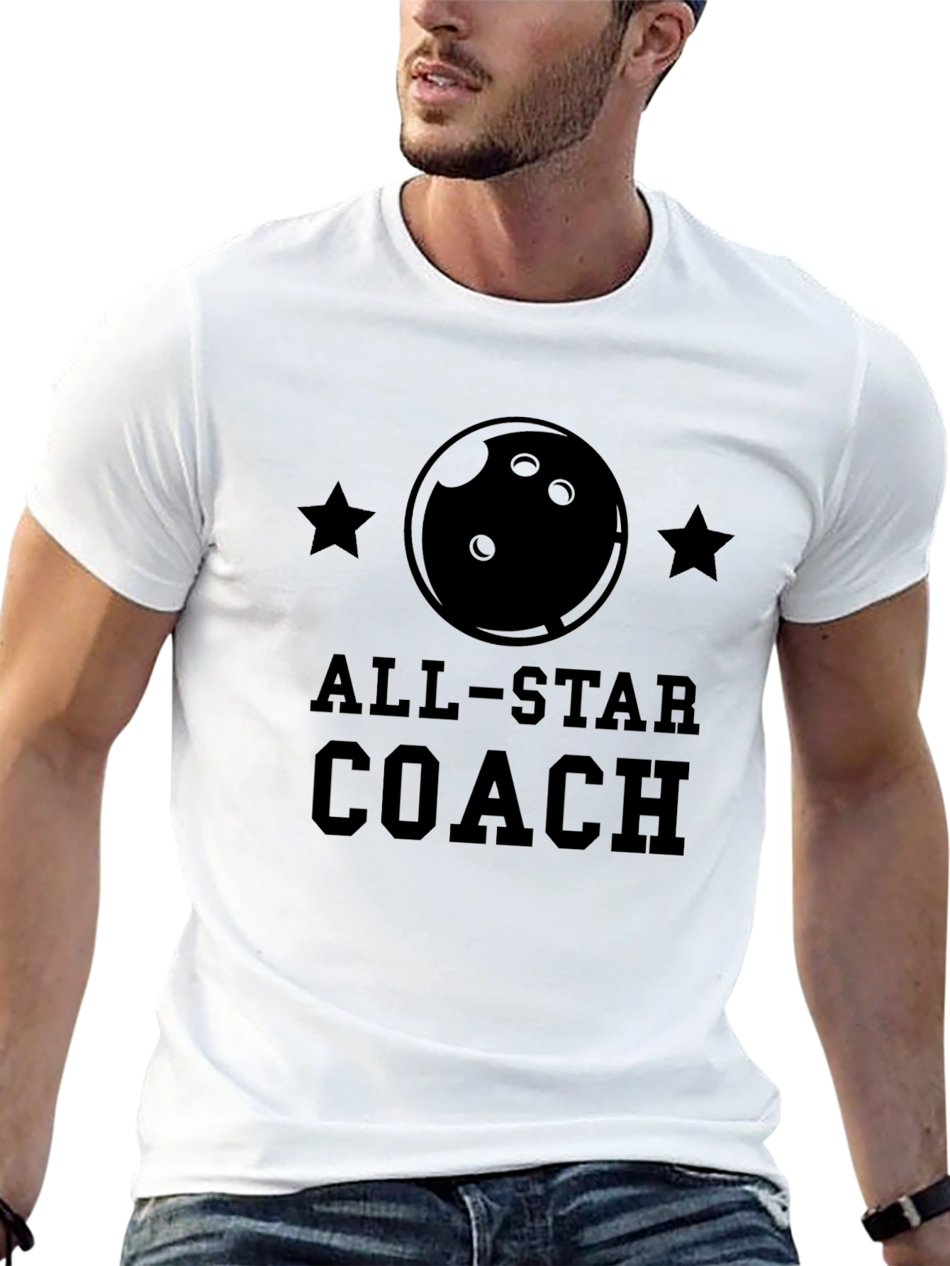 All-Star Coach T-Shirt - Bowling Design