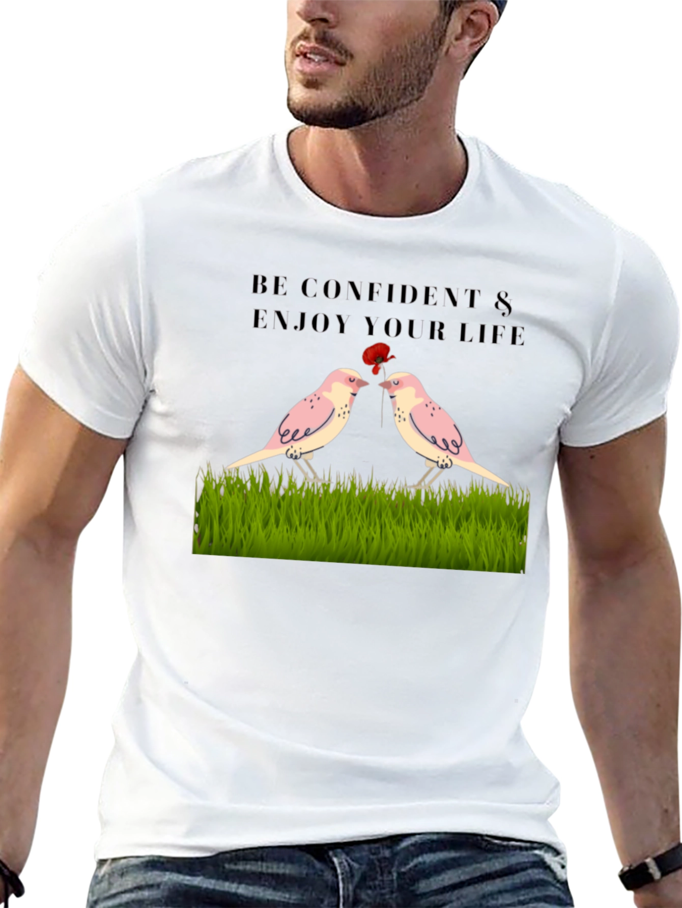 Confident Birds Graphic Tee