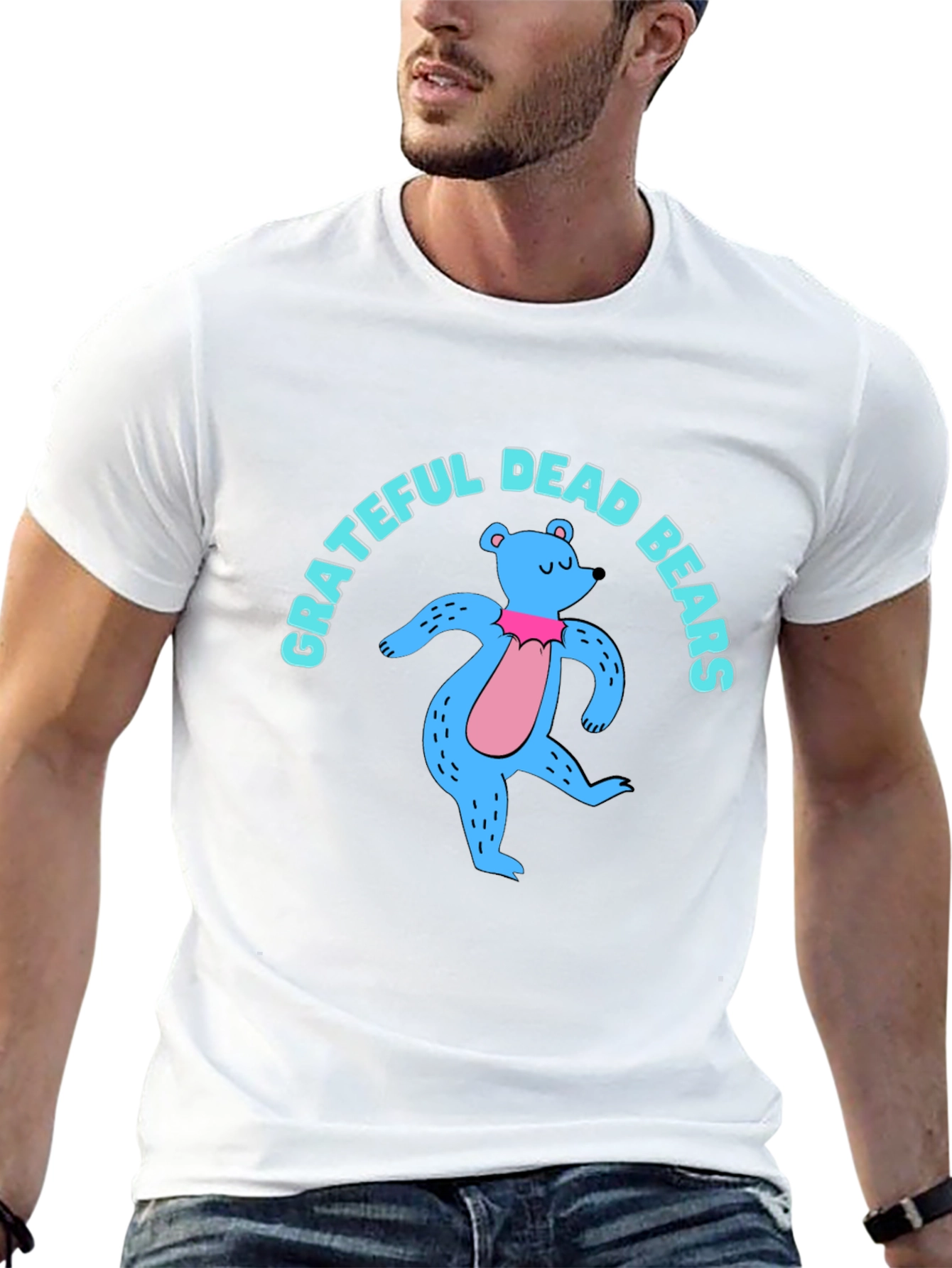Grateful Dead Bears Graphic T-Shirt
