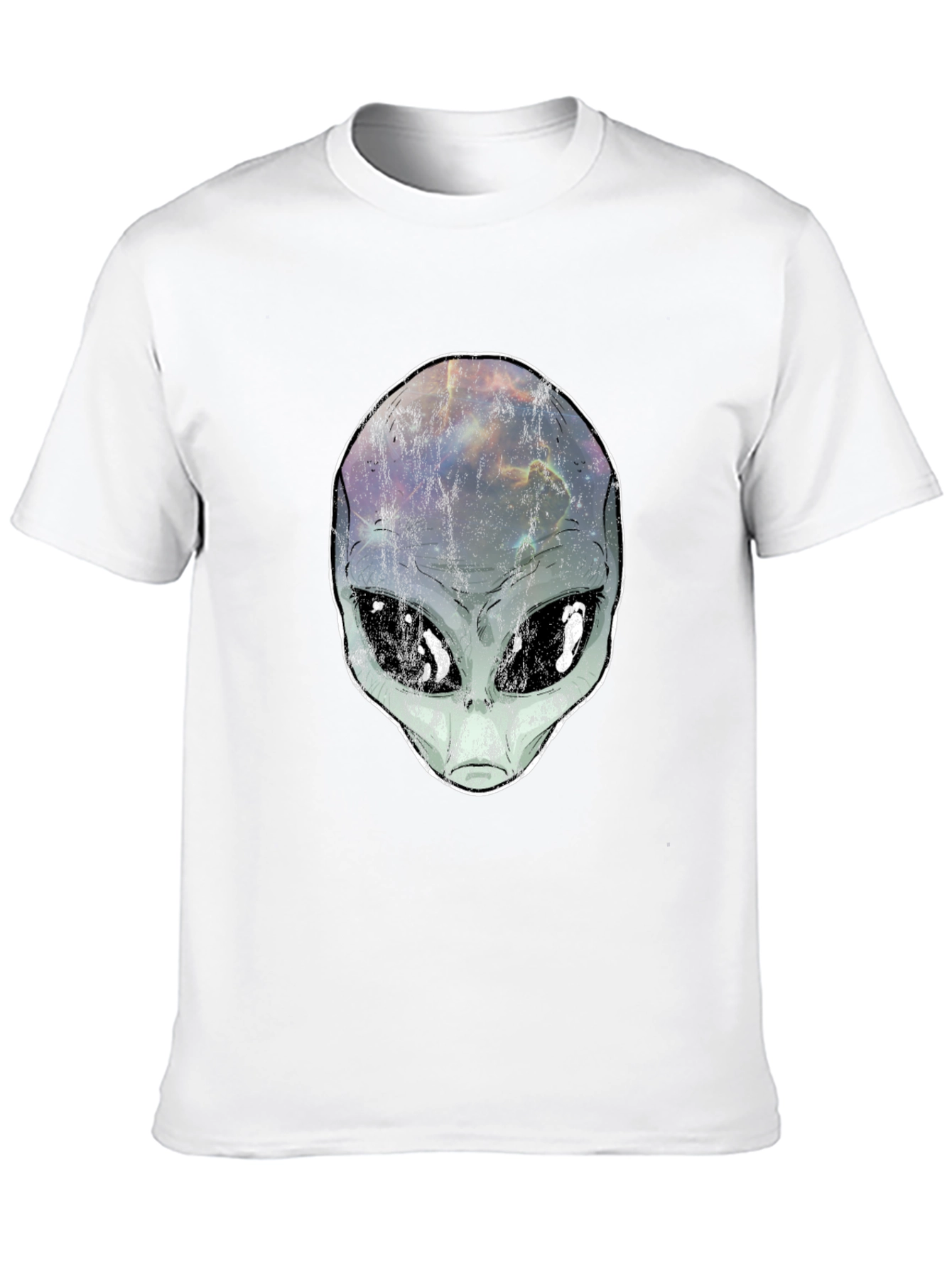 Alien Head Graphic T-Shirt