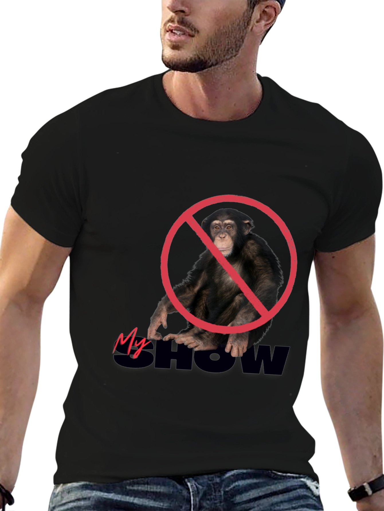 No Monkey Show T-Shirt - Premium Cotton Tee