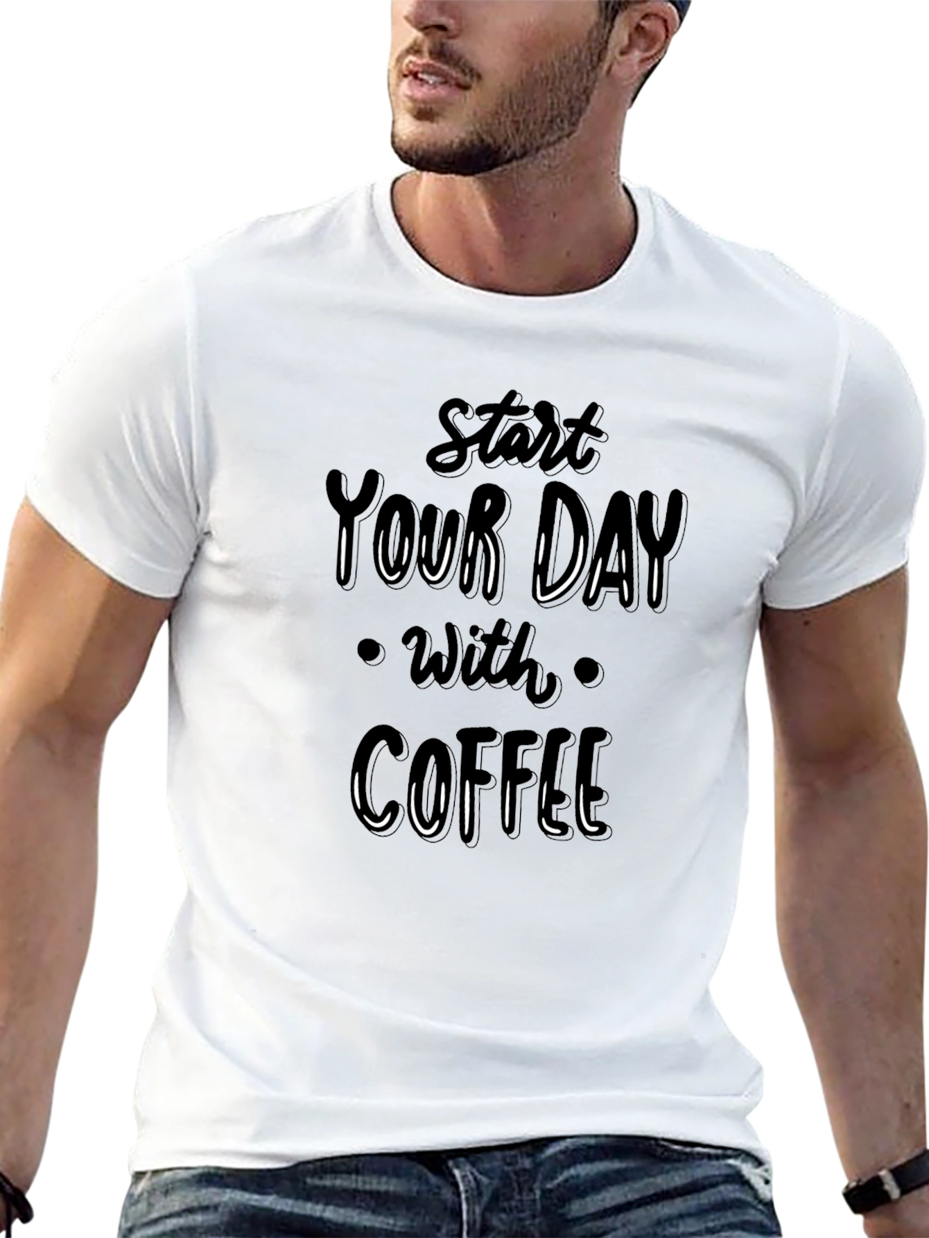 Start Your Day with Coffee Black Tee