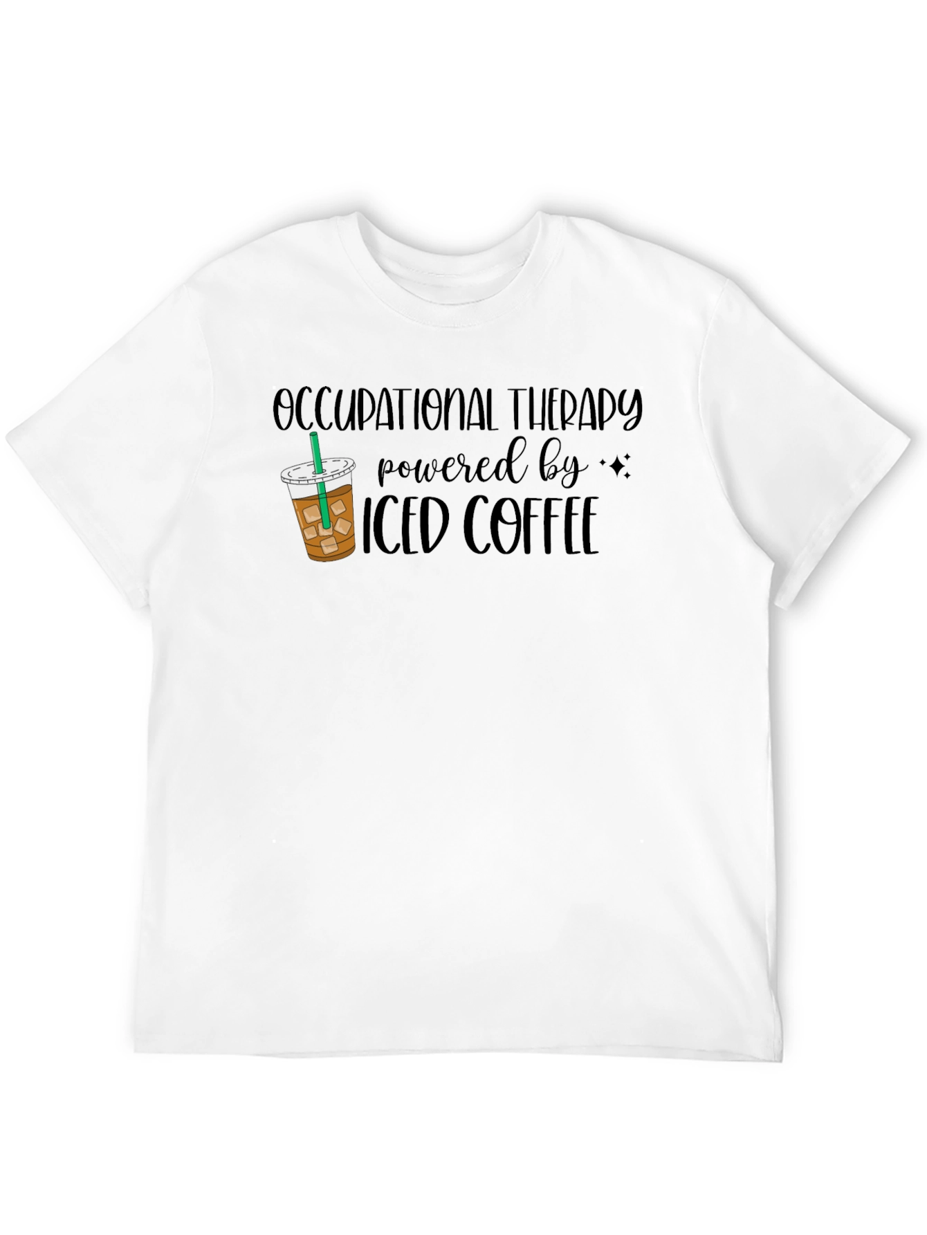 Occupational Therapy Iced Coffee Graphic Tee