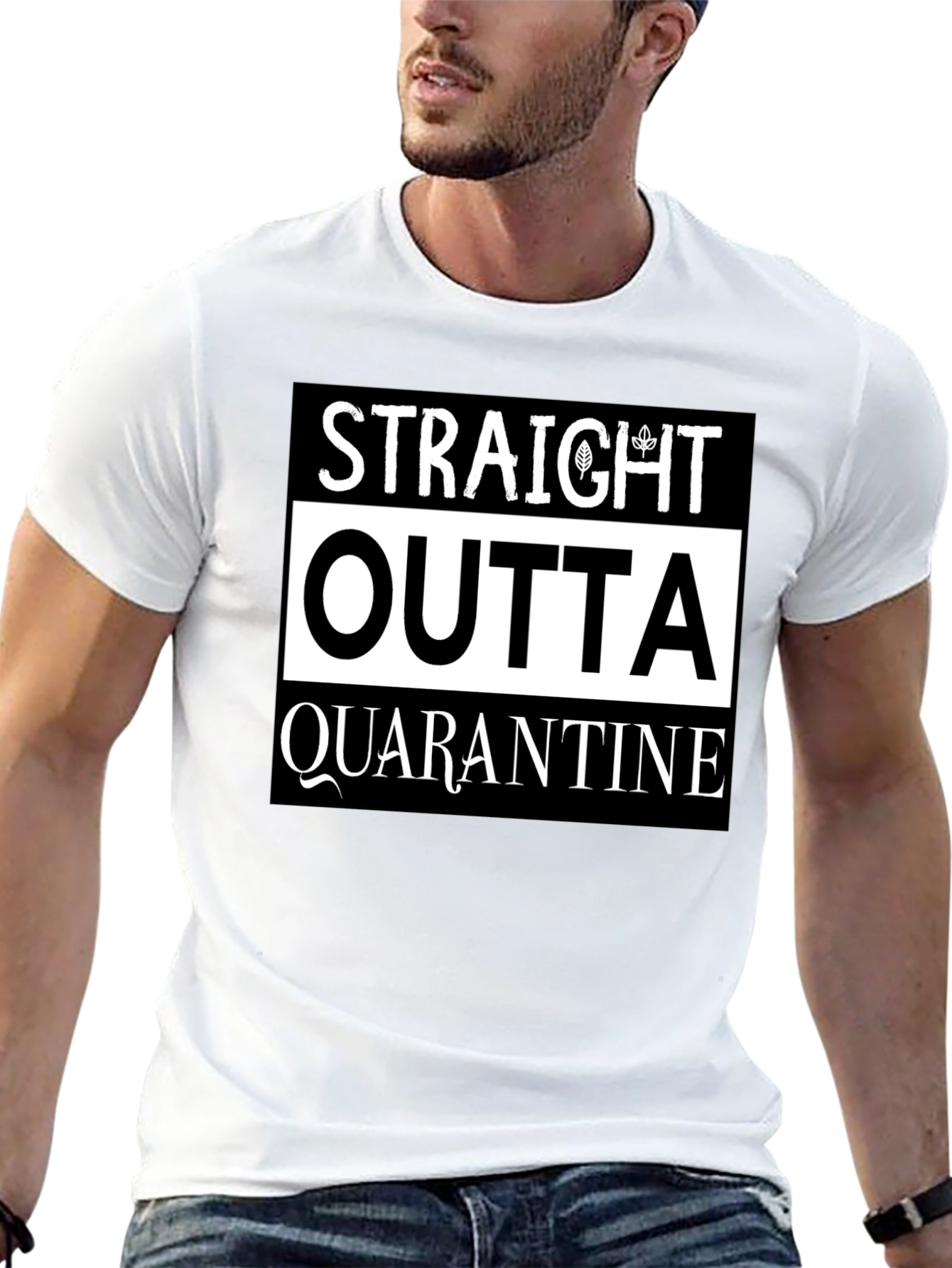 Straight Outta Quarantine Graphic Tee