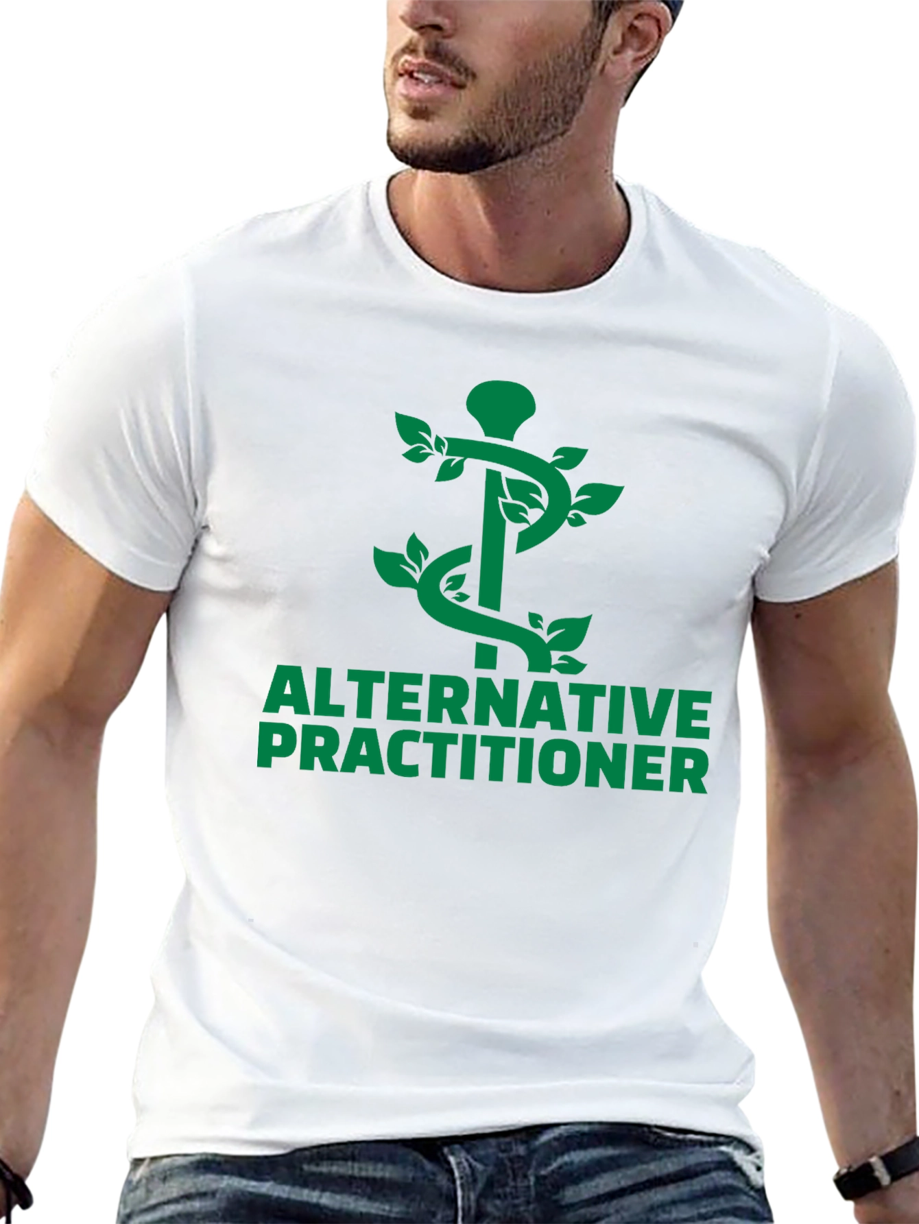 Alternative Practitioner Tee - Black Cotton Blend