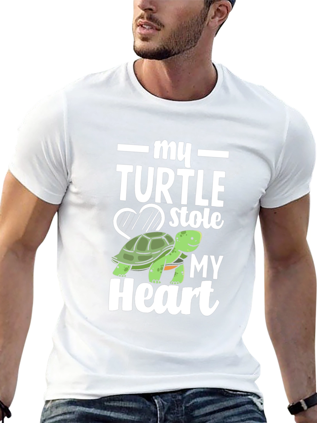 My Turtle Stole My Heart Graphic Tee