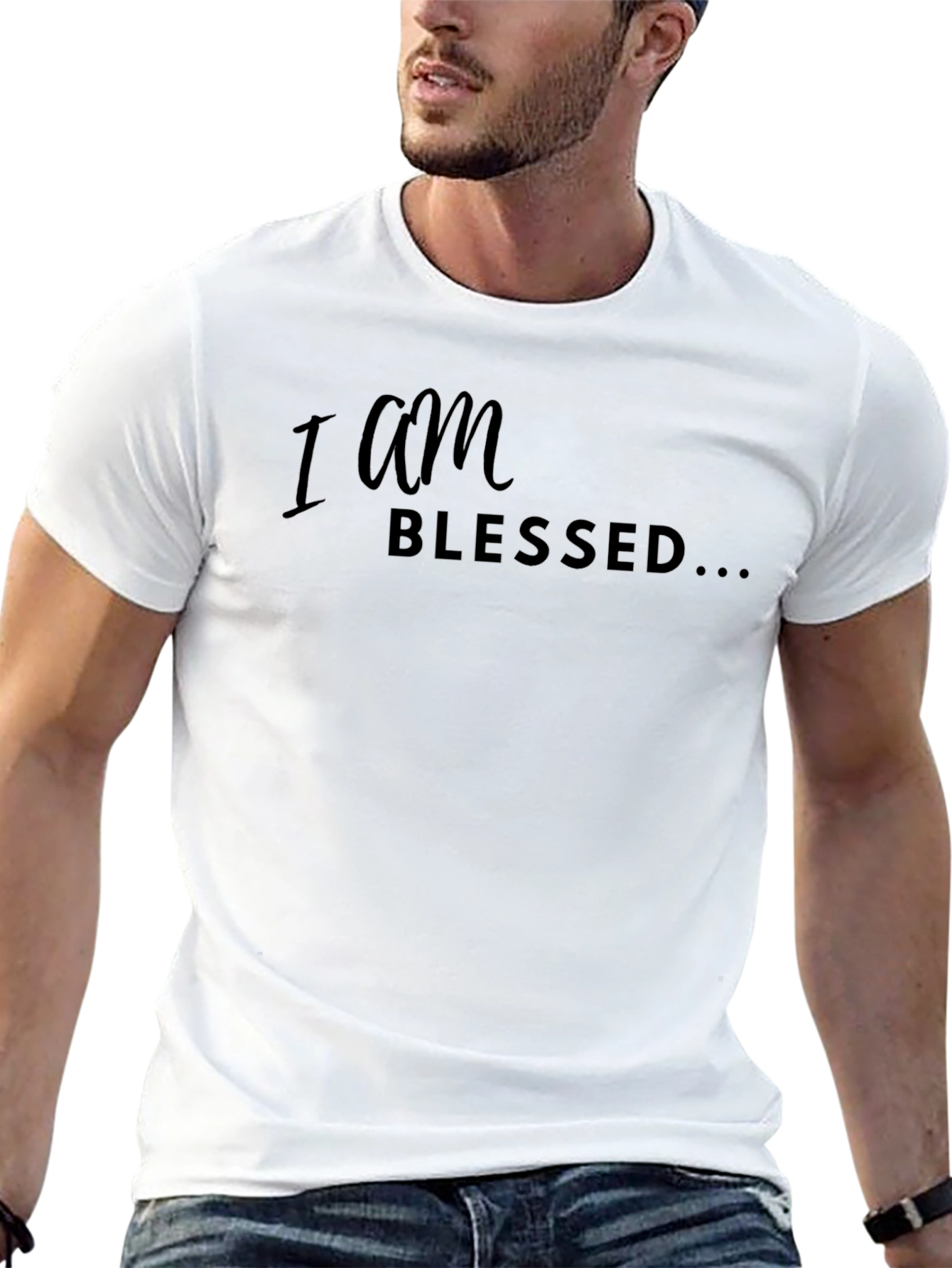 I Am Blessed T-Shirt - Stylish Religious Apparel