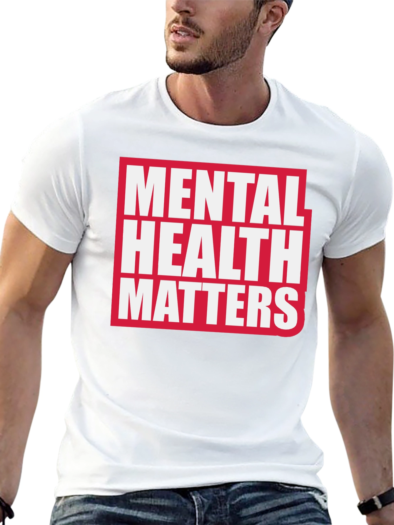 Mental Health Matters Graphic Tee - Black