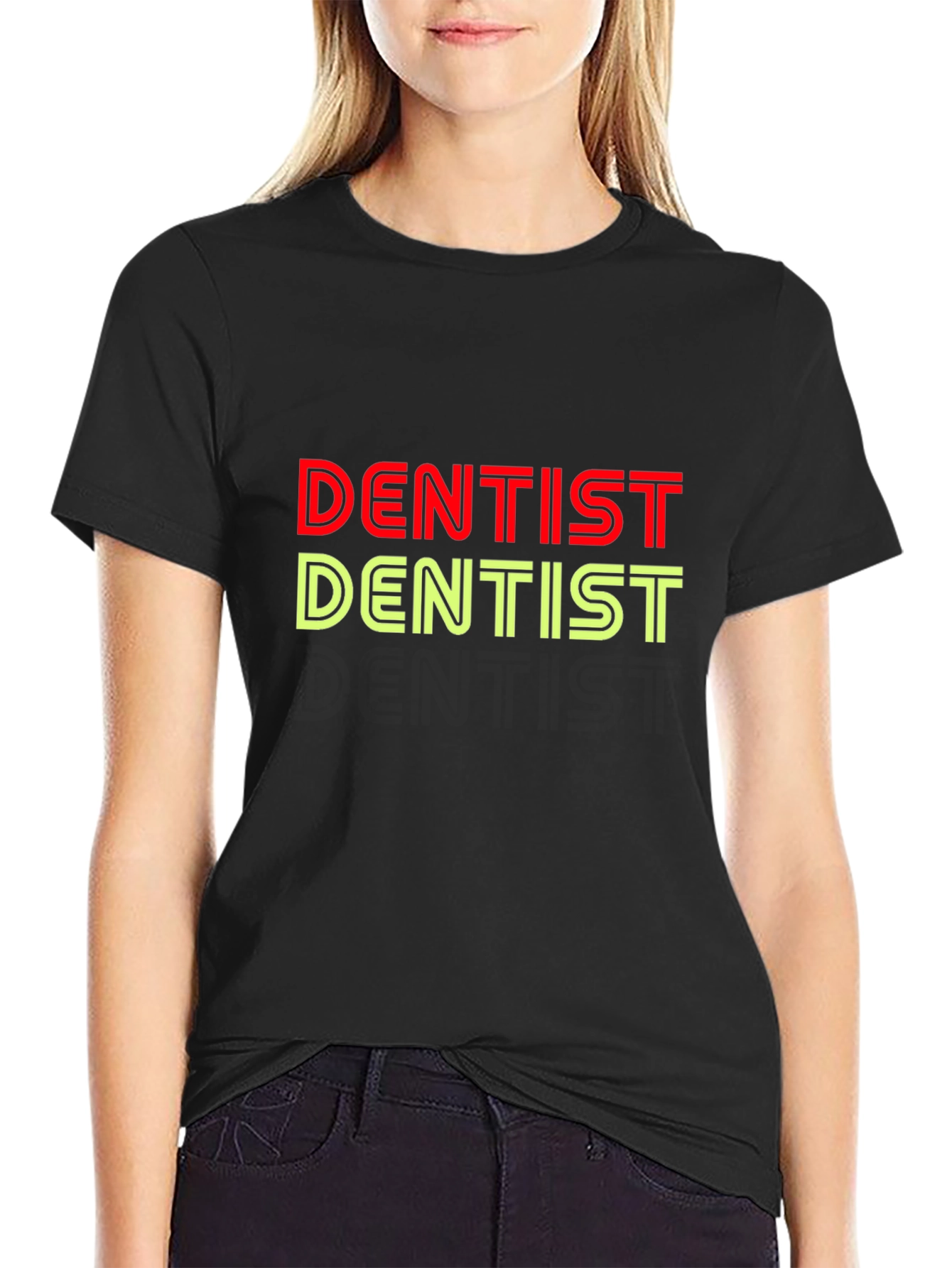 Dentist Graphic Tee - Black T-Shirt