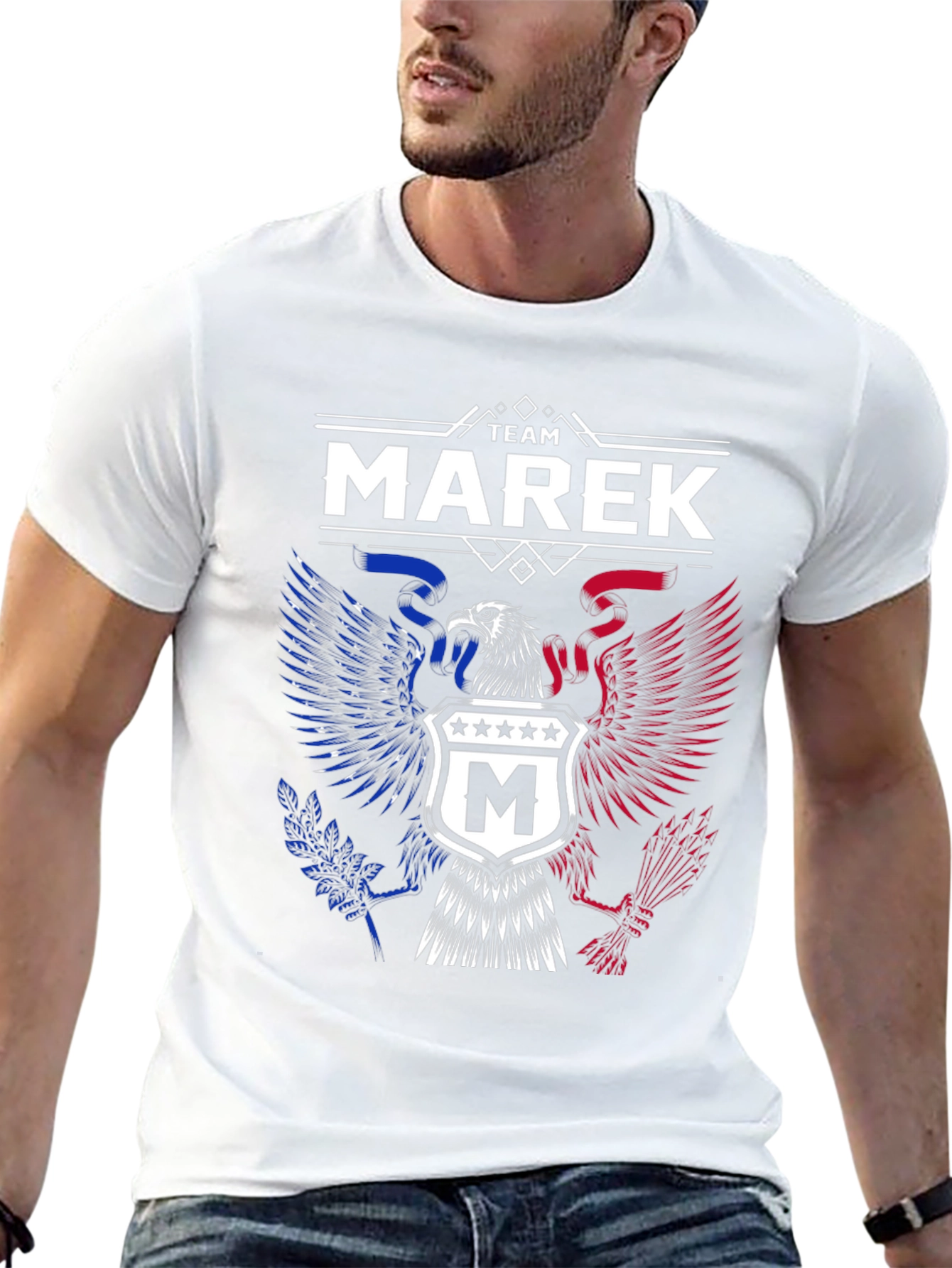 Team Marek Eagle Crest T-Shirt