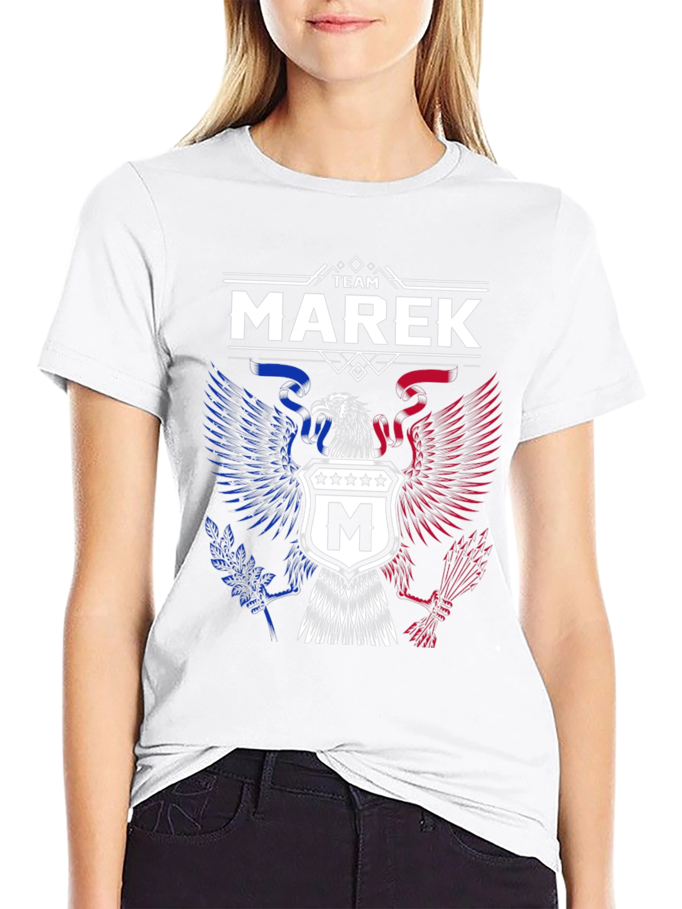 Team Marek Eagle Crest T-Shirt