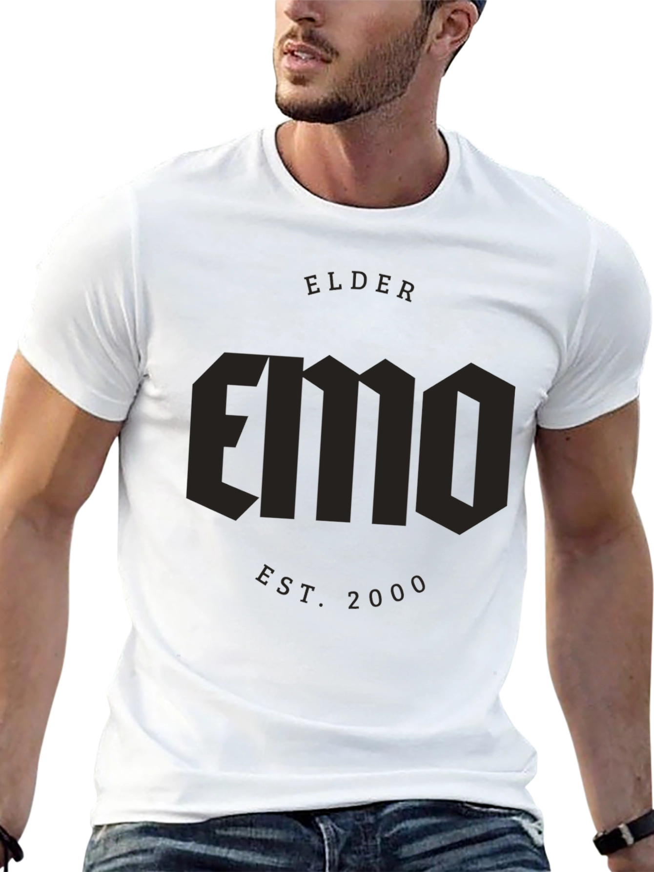 Elder Emo T-Shirt - Est. 2000 - Black