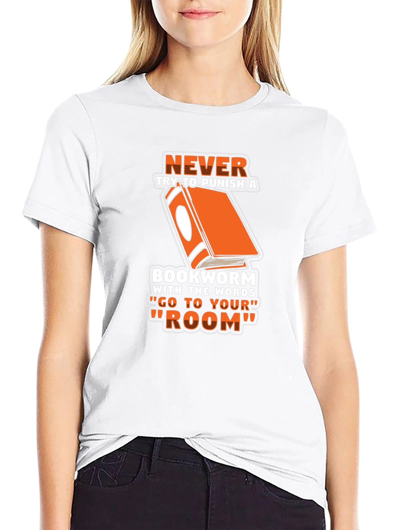 Never Punish a Bookworm T-Shirt