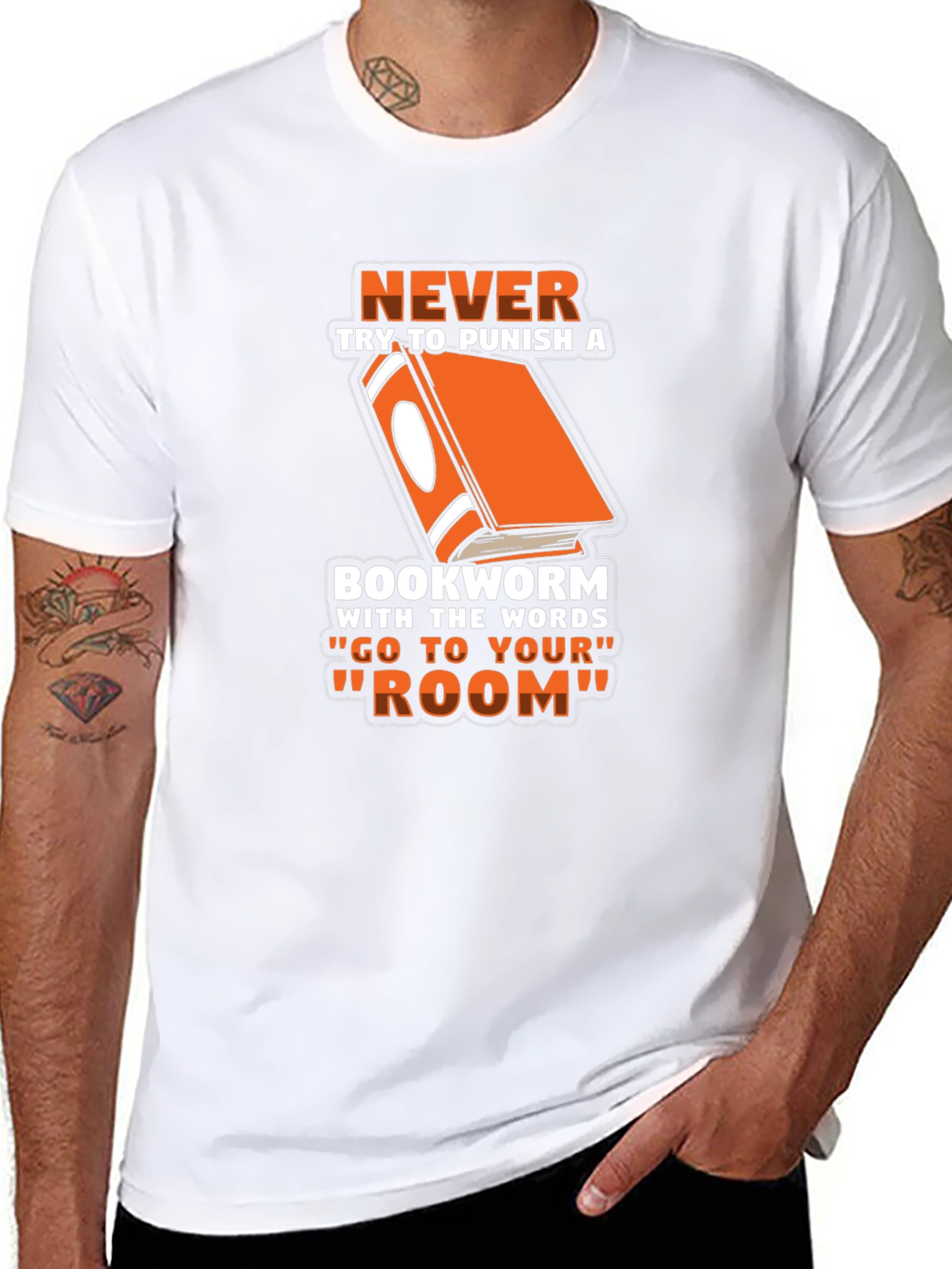 Never Punish a Bookworm T-Shirt
