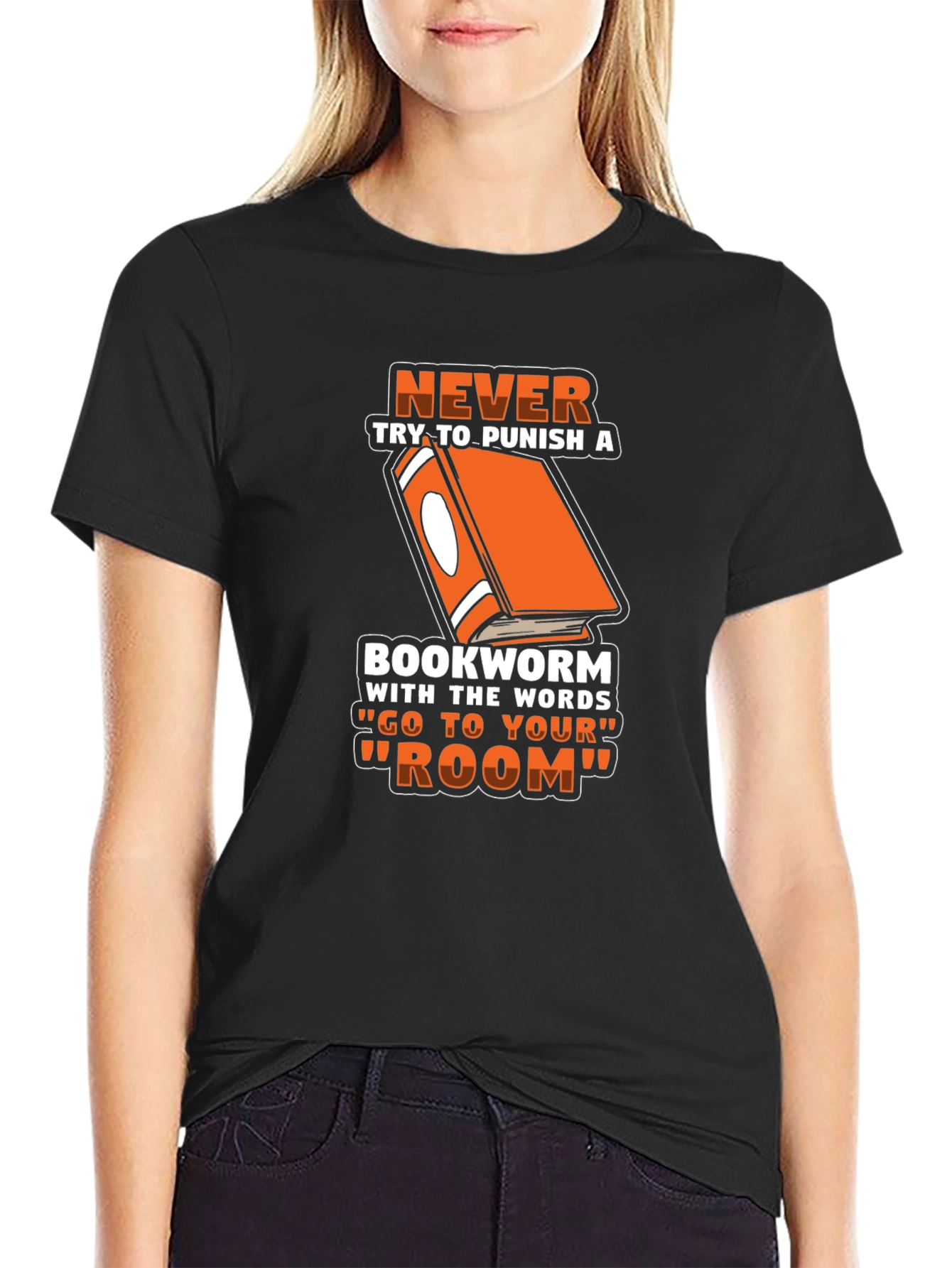Never Punish a Bookworm T-Shirt