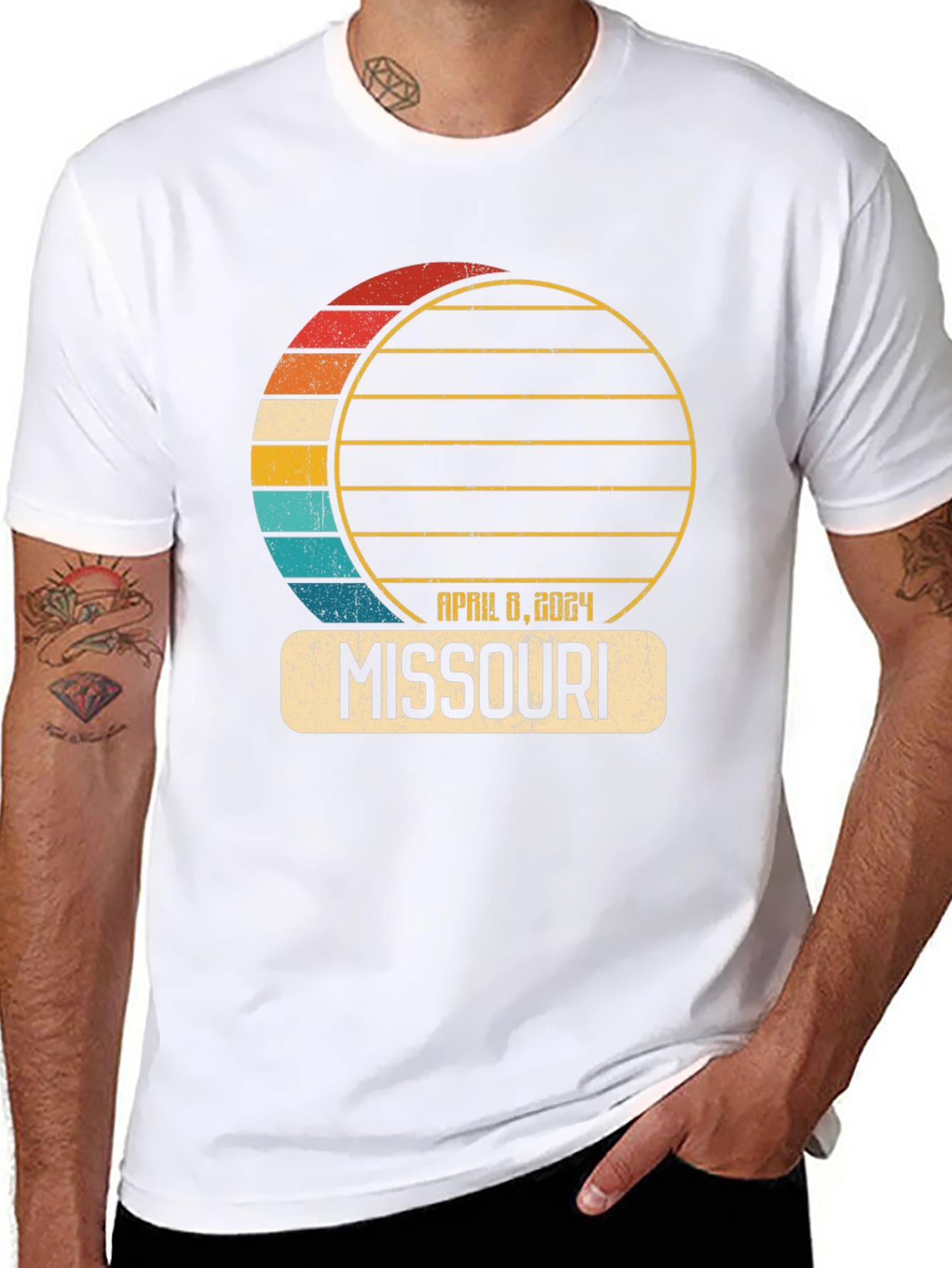 Missouri Eclipse April 8 2024 T-Shirt
