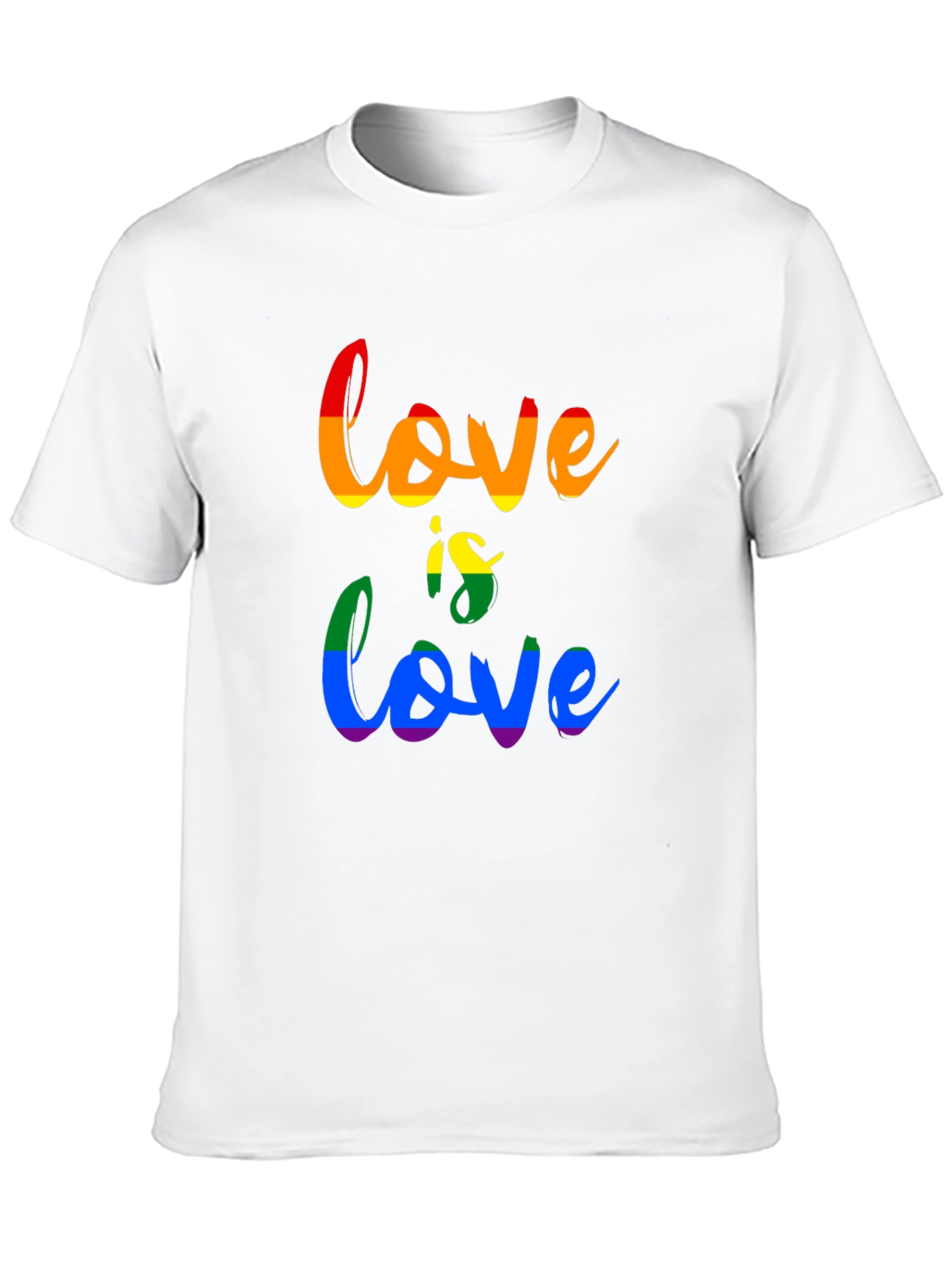 Love Is Love Rainbow Graphic T-Shirt
