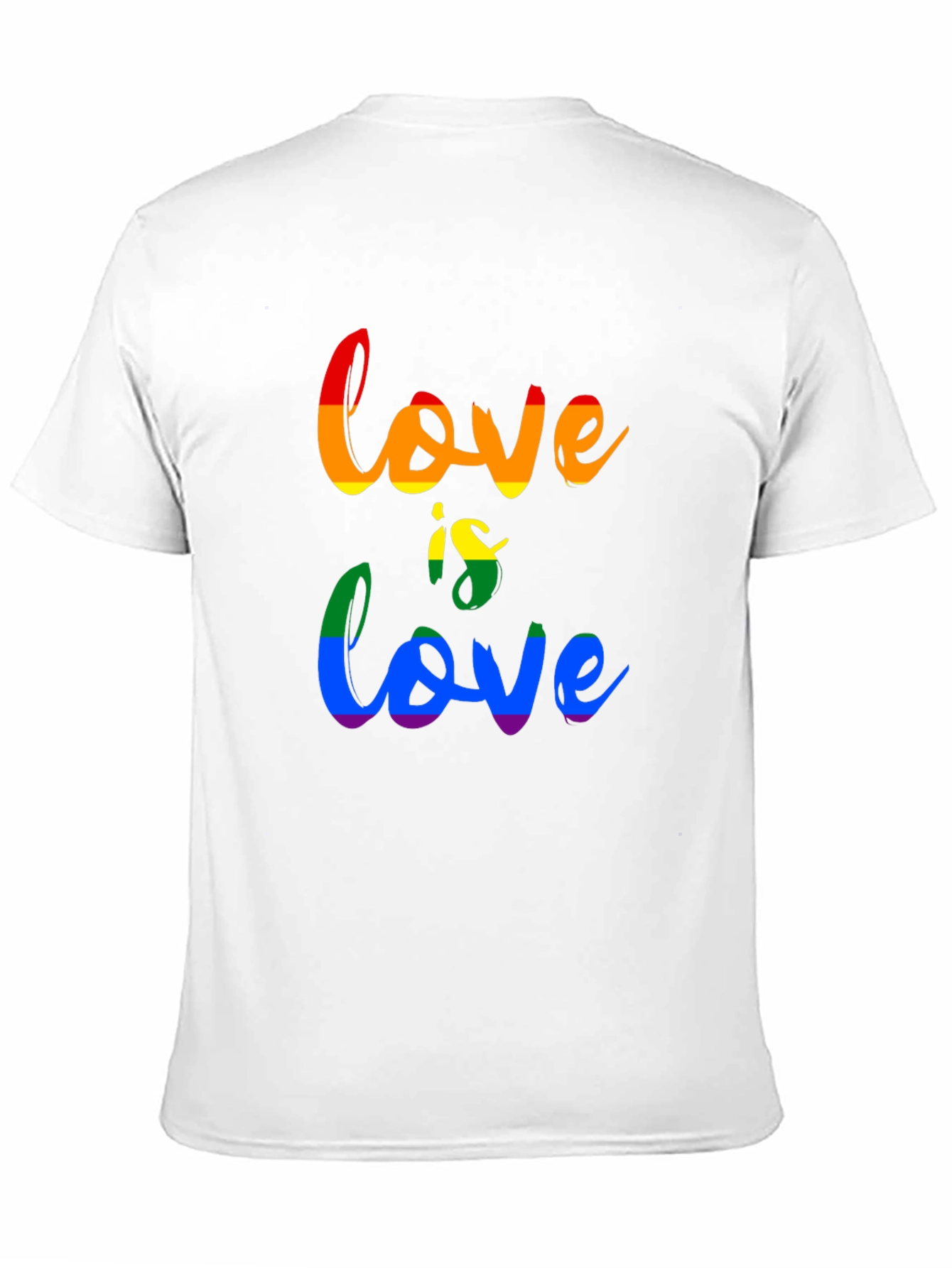 Love Is Love Rainbow Graphic T-Shirt