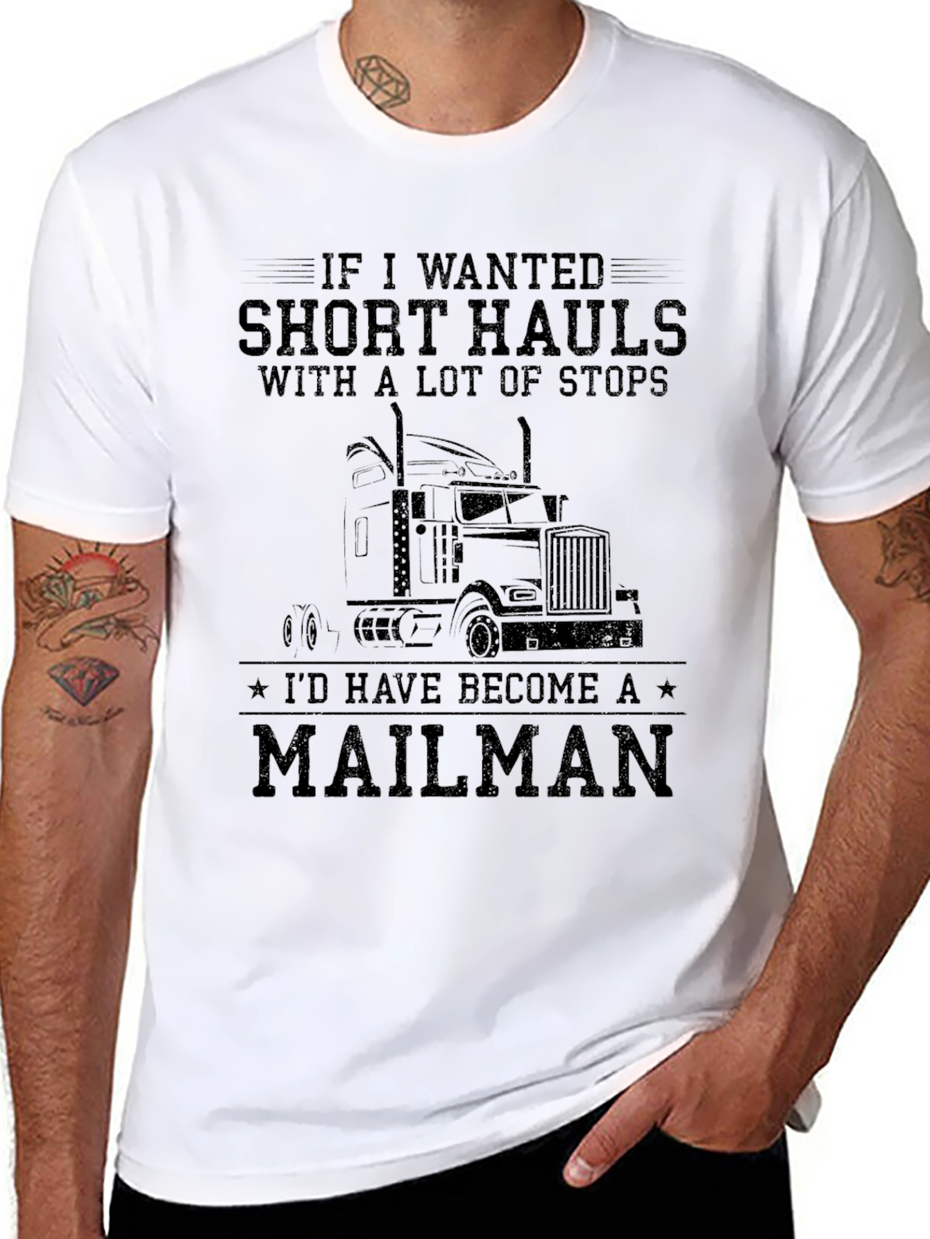 Truckers Short Hauls Graphic T-Shirt