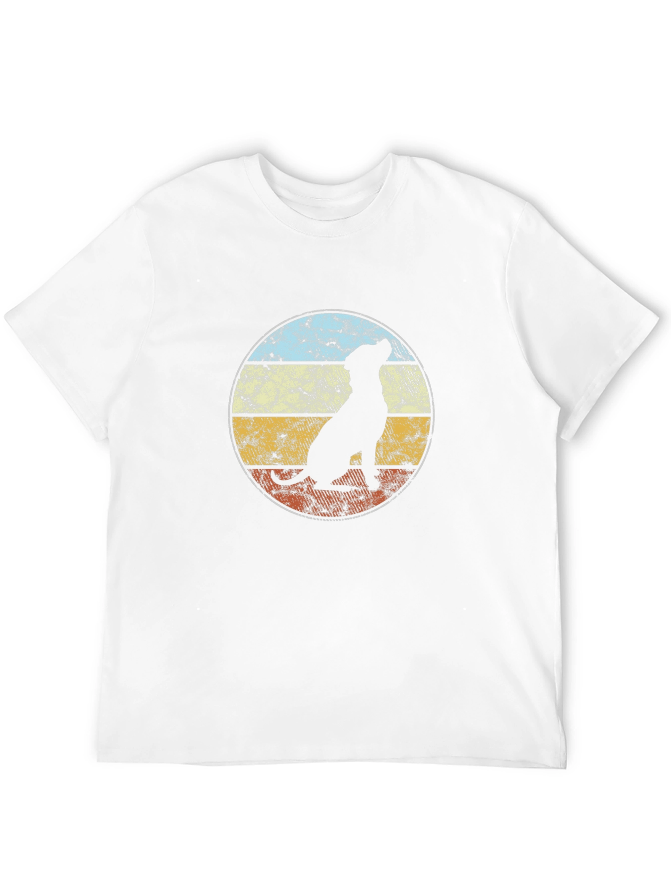 Retro Dog Silhouette T-Shirt