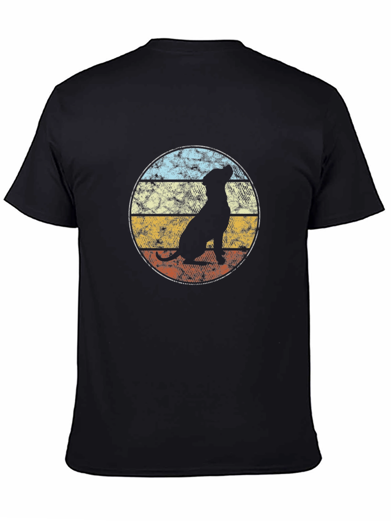 Retro Dog Silhouette T-Shirt