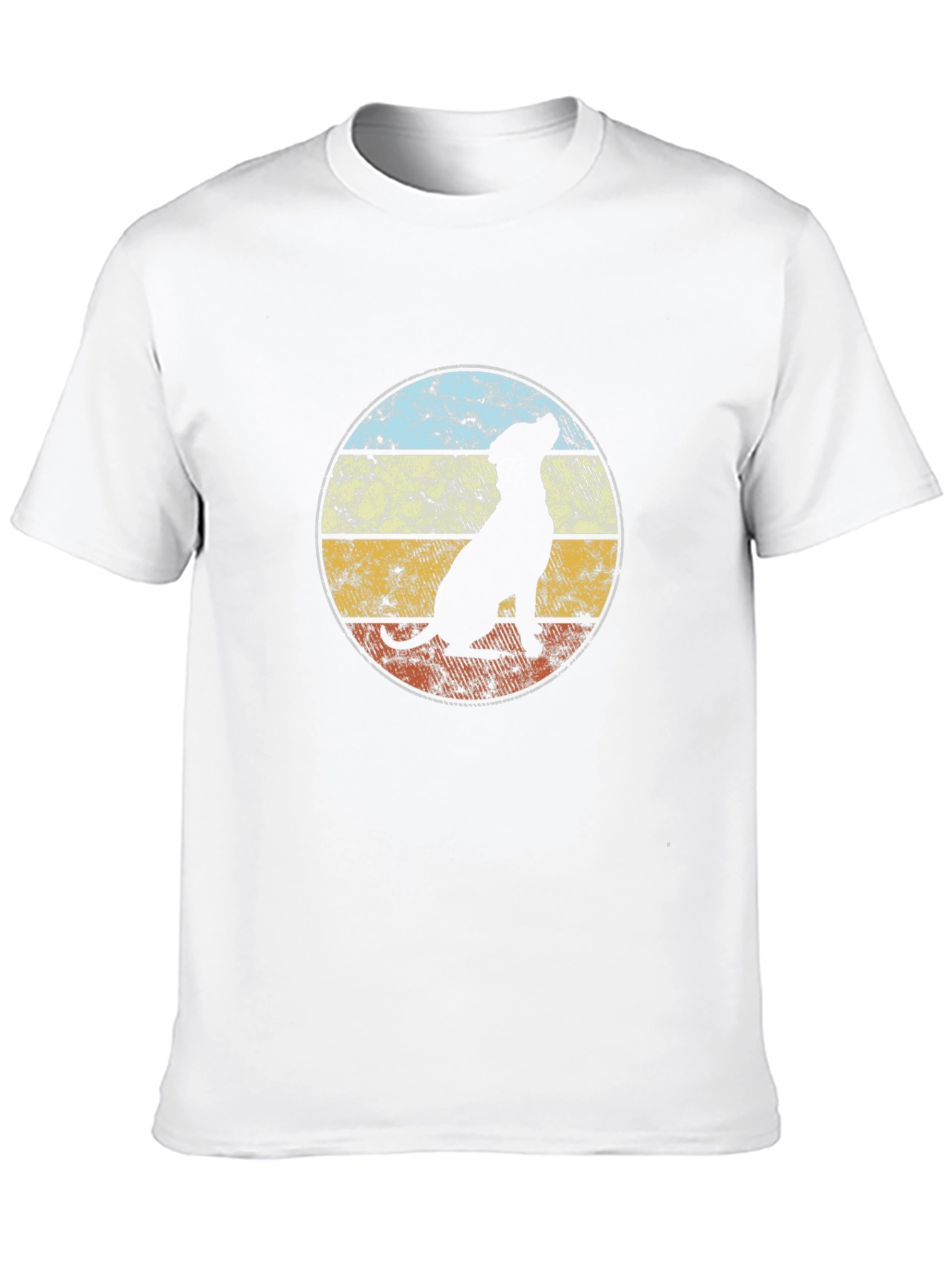 Retro Dog Silhouette T-Shirt