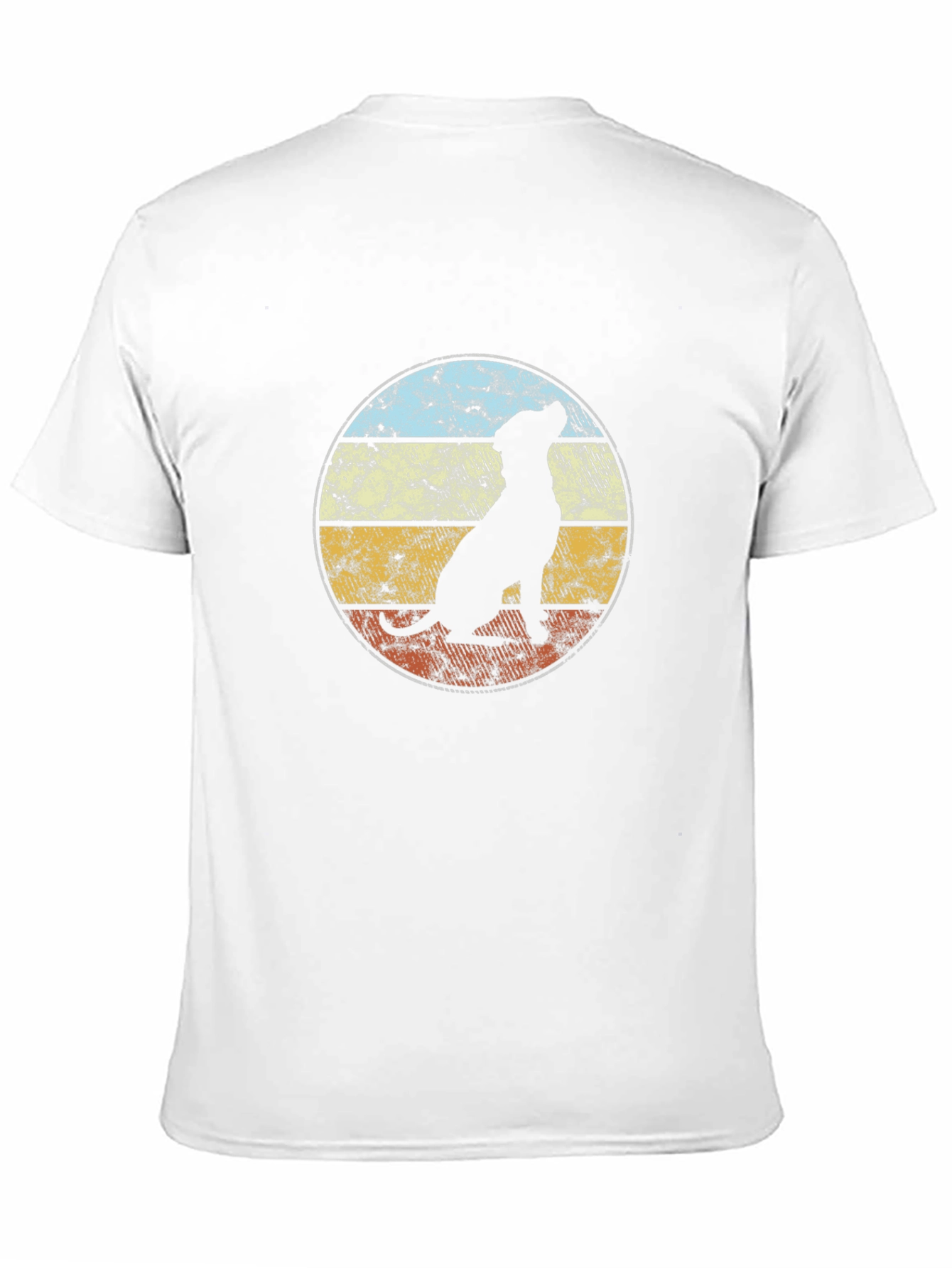 Retro Dog Silhouette T-Shirt