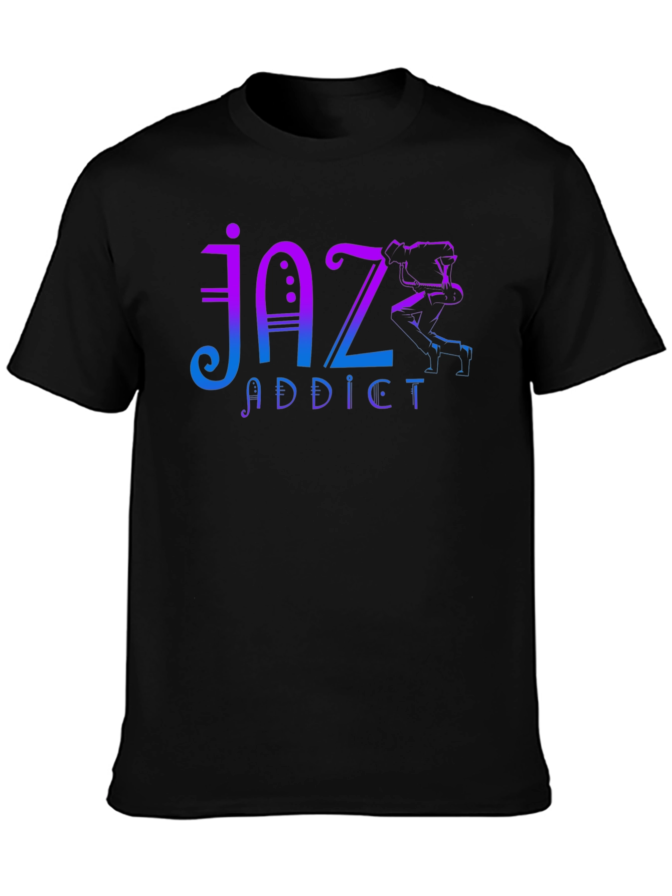 Jaz Addict T-Shirt - Unique Music Lover Tee