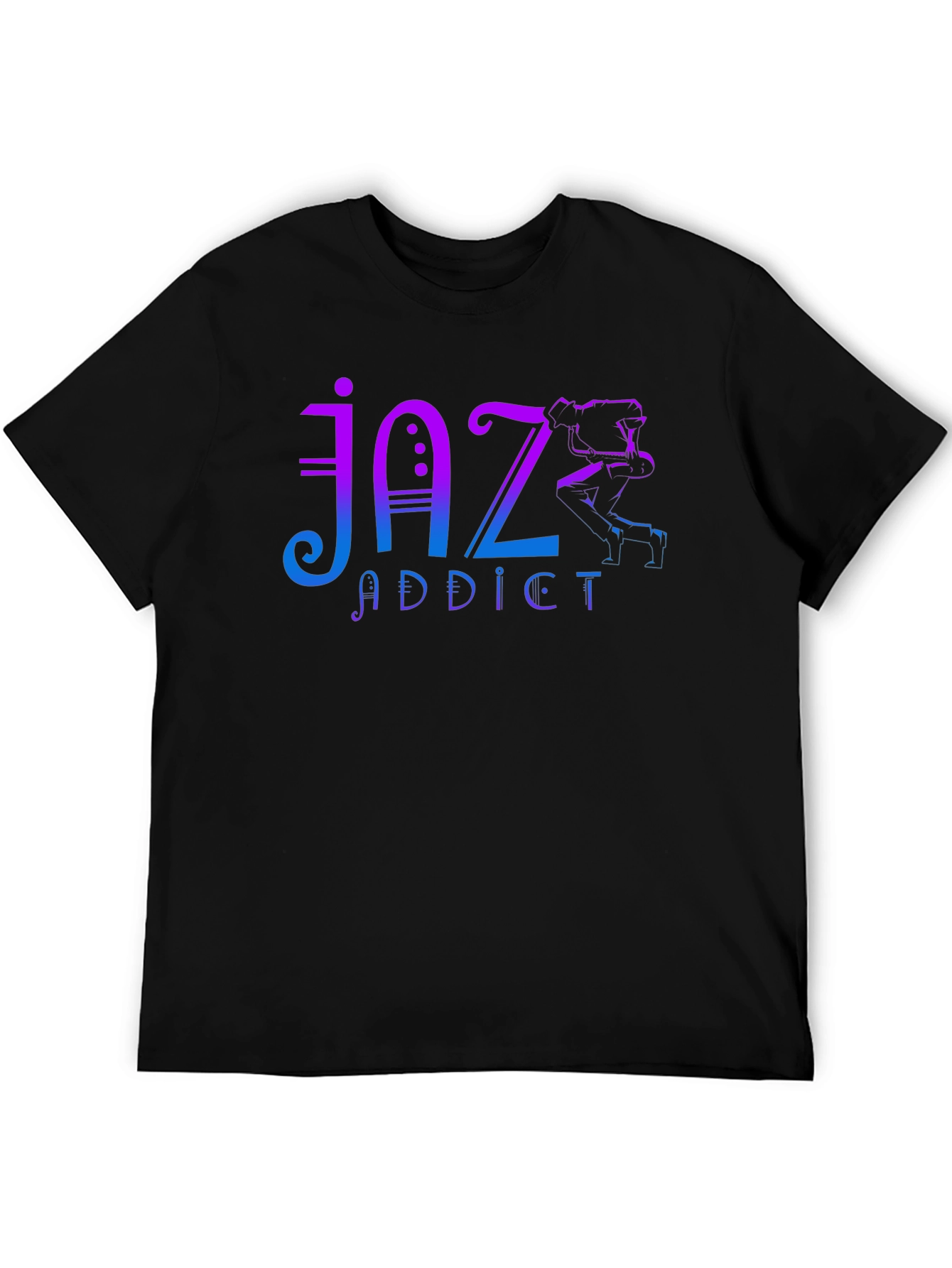 Jaz Addict T-Shirt - Unique Music Lover Tee