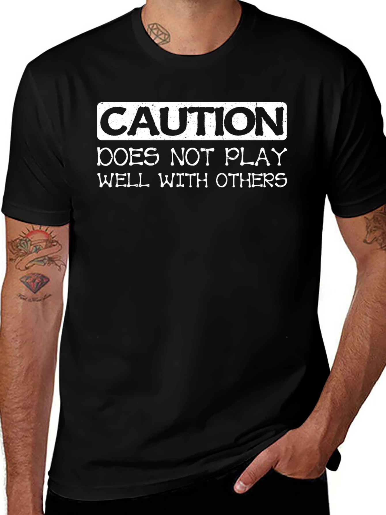 Caution: Does Not Play Well T-Shirt