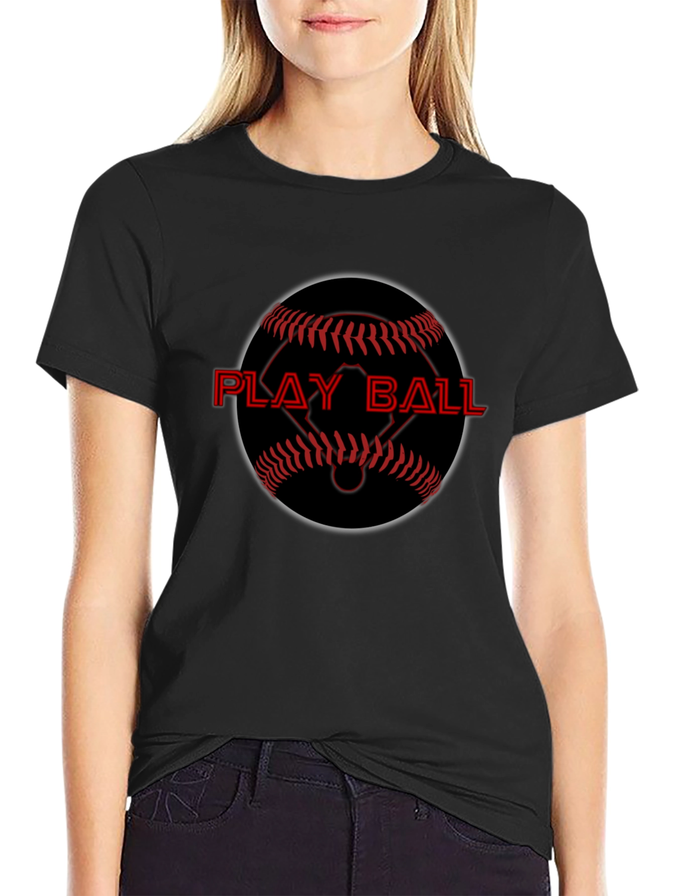 Play Ball Graphic Tee - Baseball T-Shirt