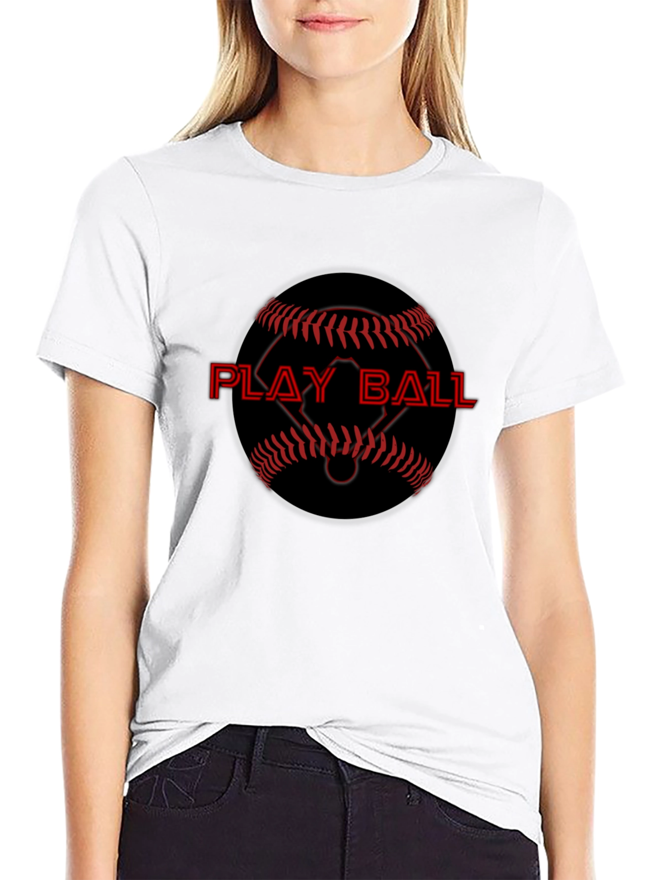 Play Ball Graphic Tee - Baseball T-Shirt