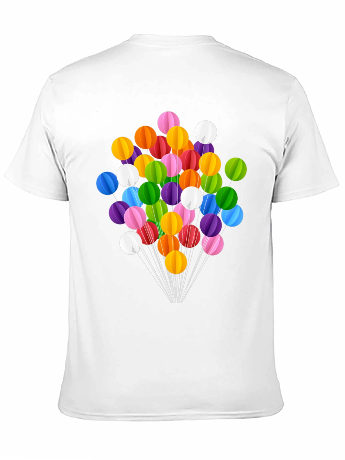 Colorful Balloon Graphic T-Shirt