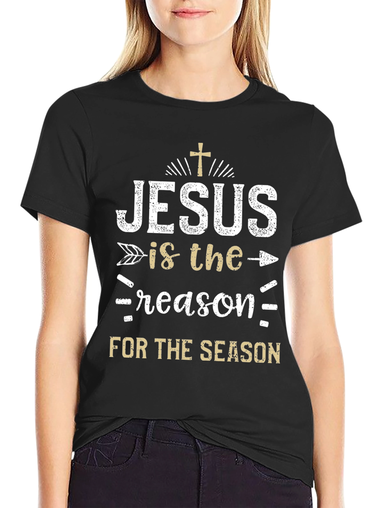 Jesus is the Reason T-Shirt Christian Holiday Tee