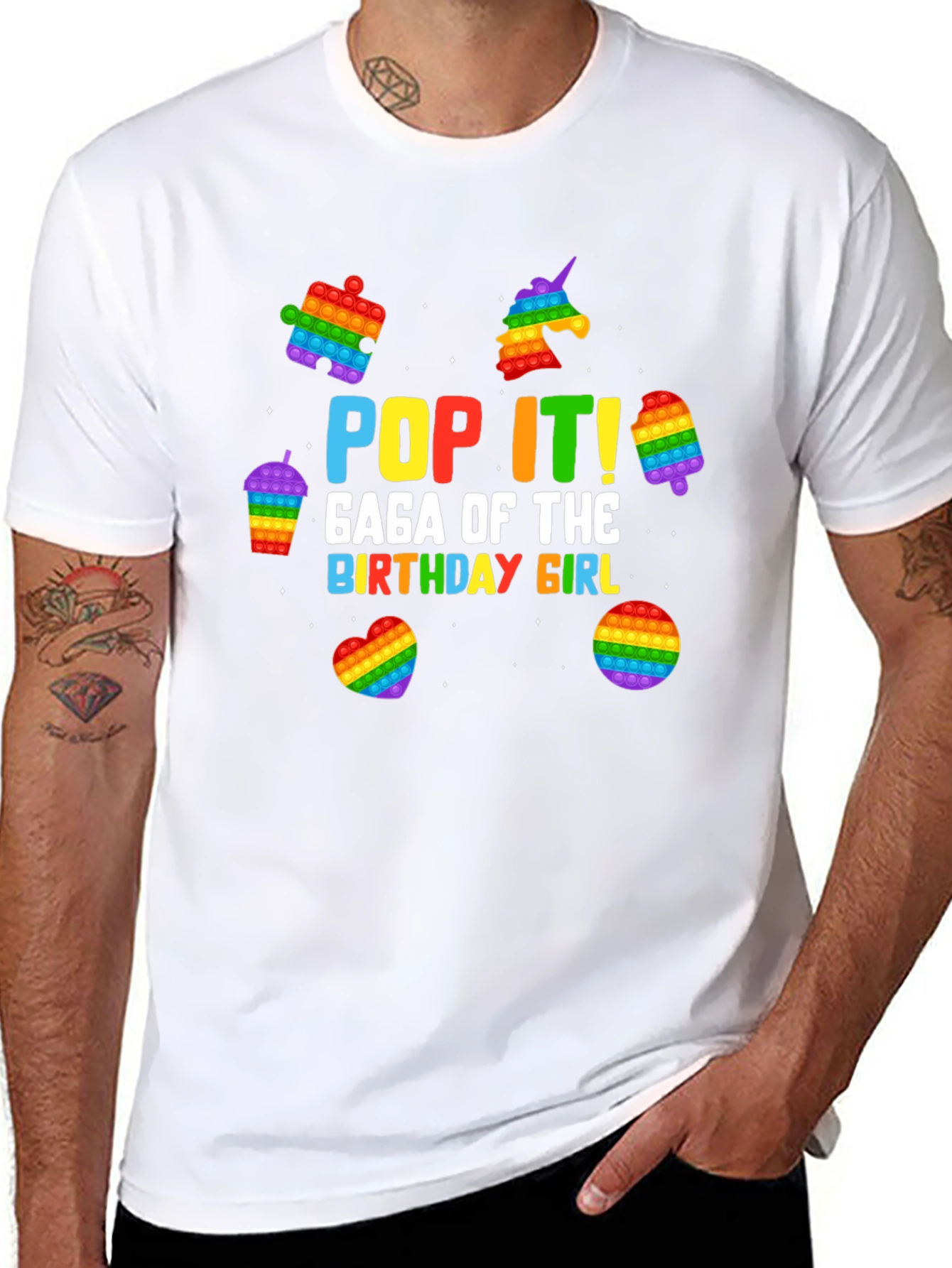 Pop It! Birthday Girl T-Shirt