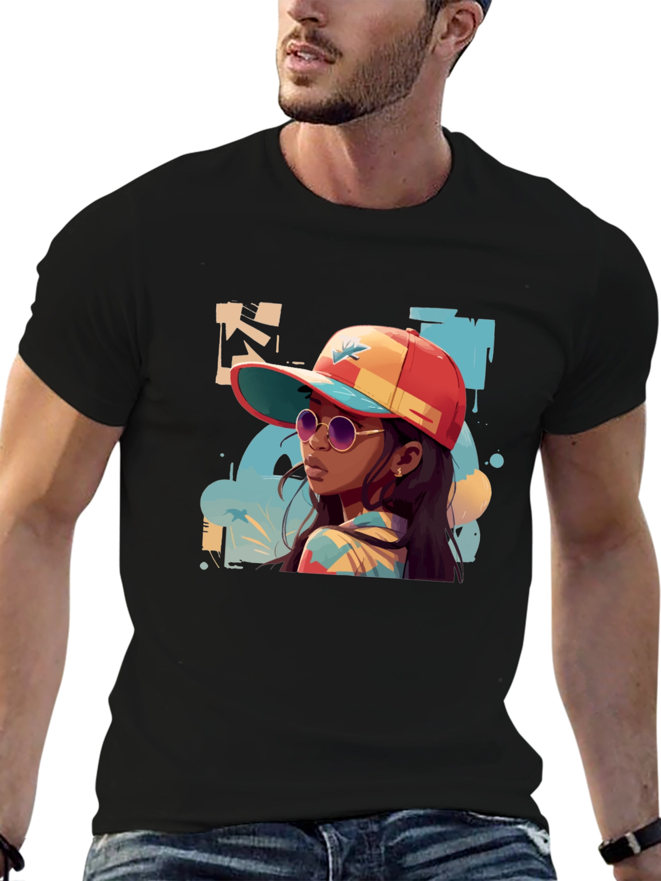 Graphic Tee: Retro Vibes