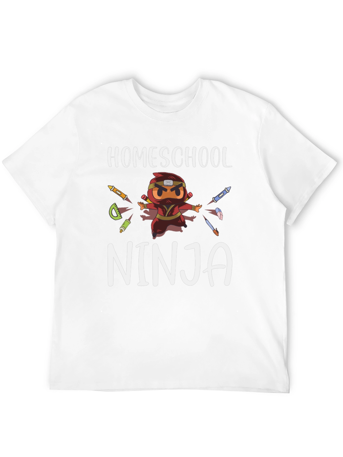 Homeschool Ninja T-Shirt - Black Graphic Tee