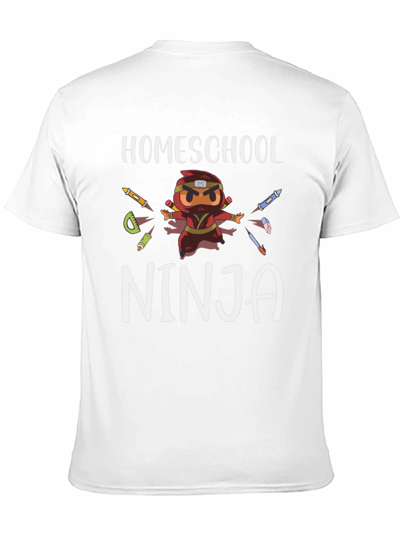 Homeschool Ninja T-Shirt - Black Graphic Tee