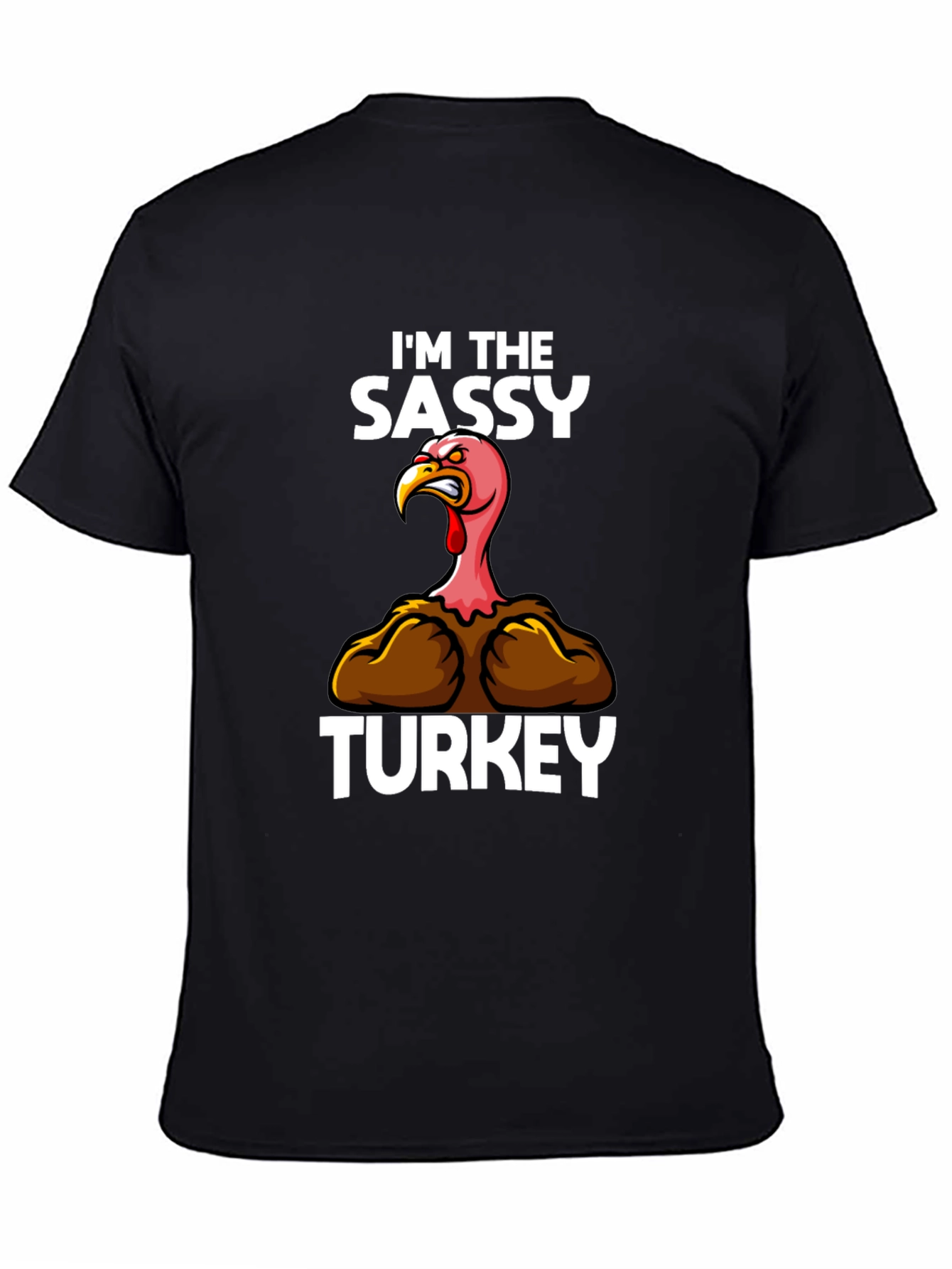 Sassy Turkey Graphic T-Shirt