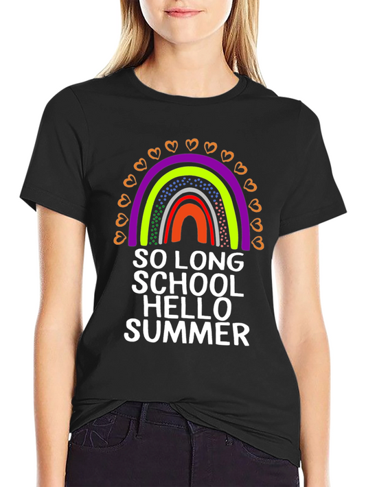 So Long School Hello Summer T-Shirt