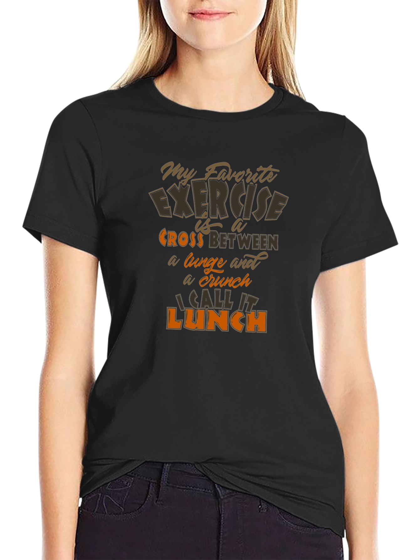My Favorite Exercise Lunch T-Shirt