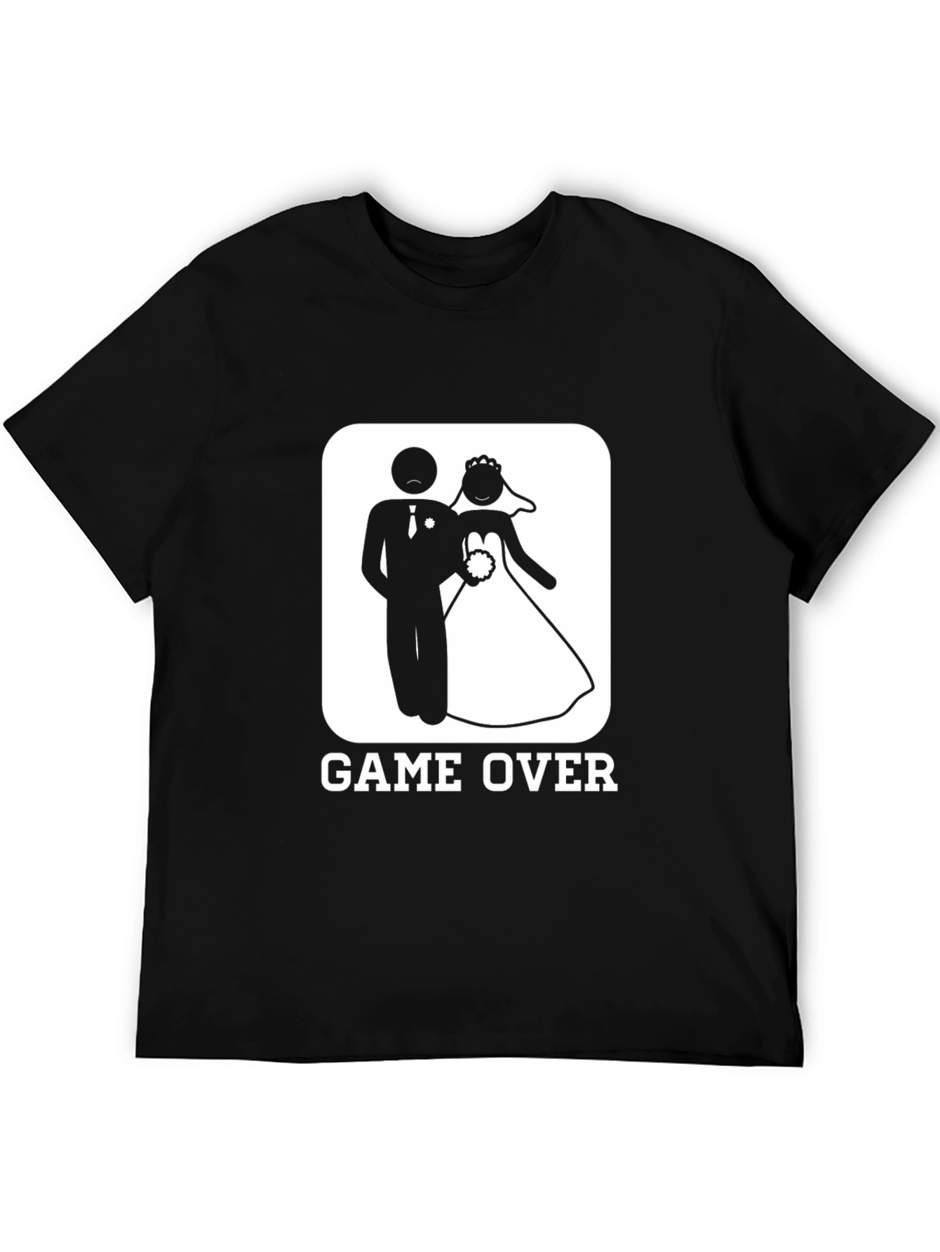 Game Over Wedding Graphic Novelty T-Shirt