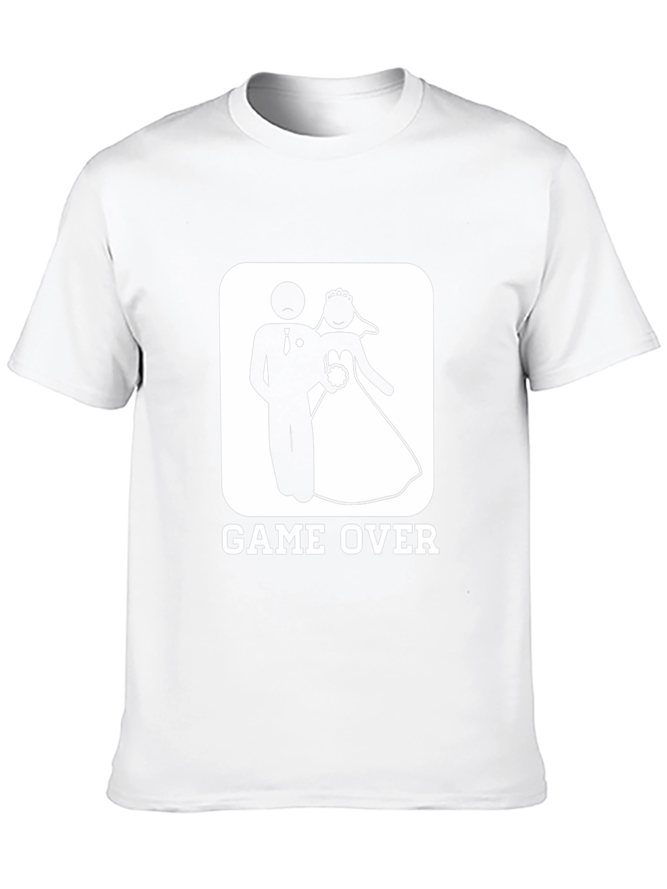 Game Over Wedding Graphic Novelty T-Shirt