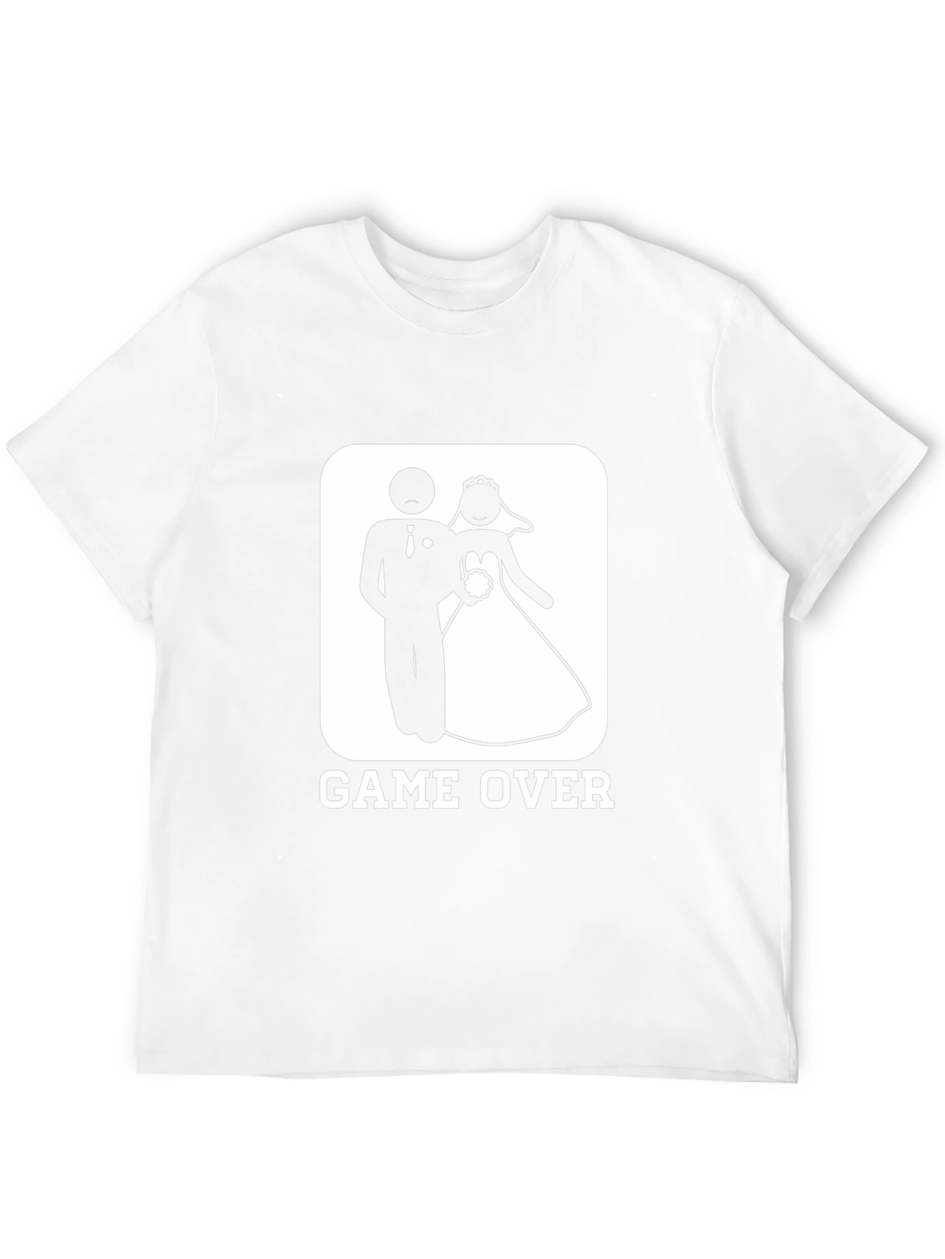 Game Over Wedding Graphic Novelty T-Shirt