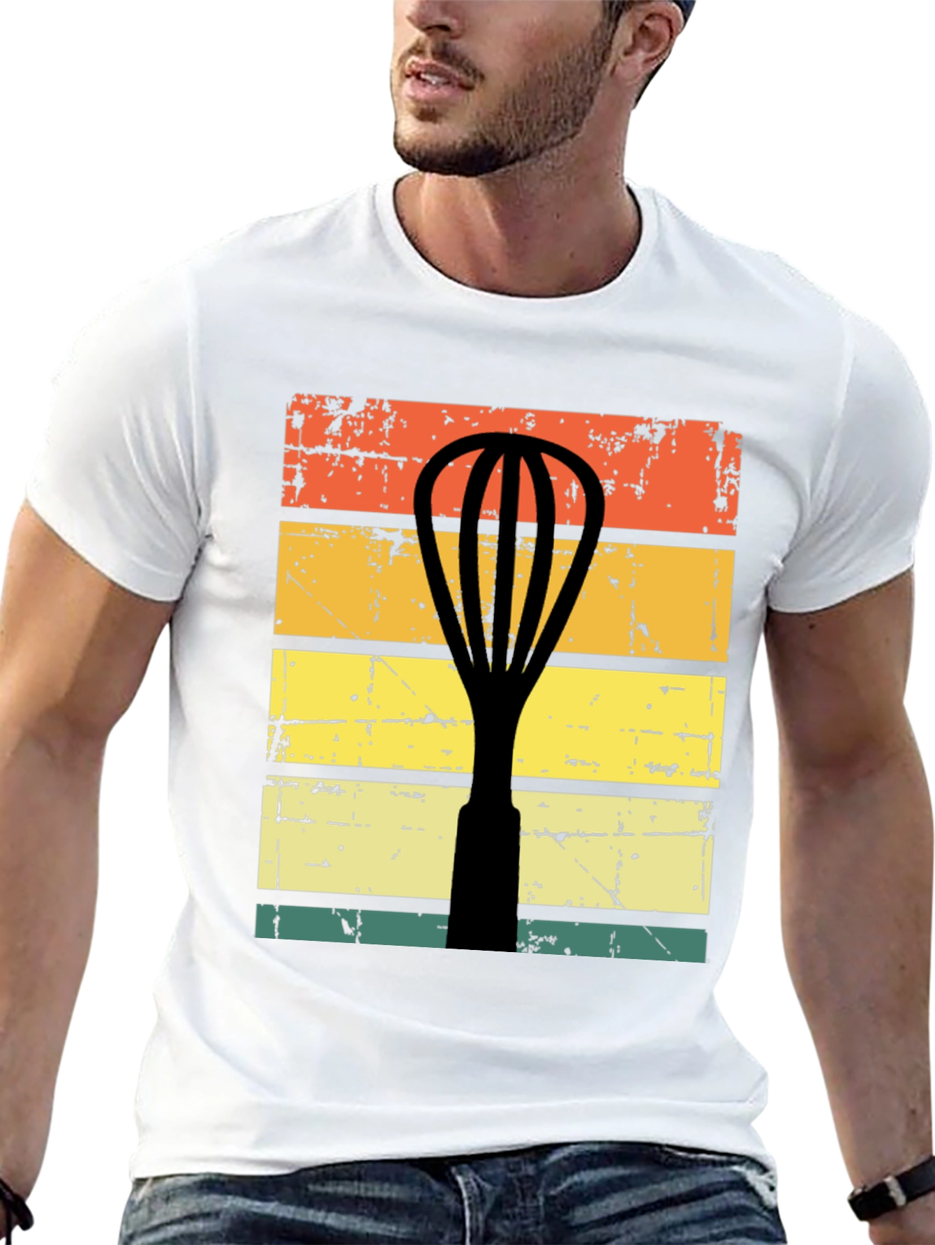 Retro Whisk Graphic T-Shirt