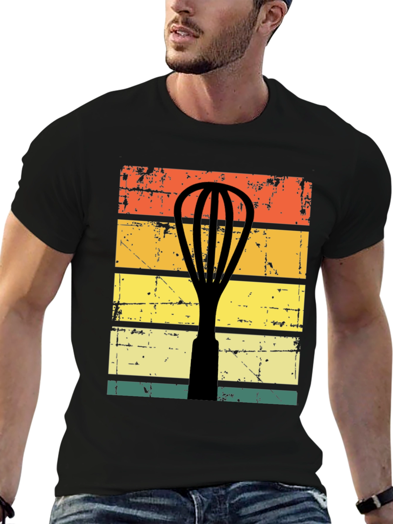 Retro Whisk Graphic T-Shirt