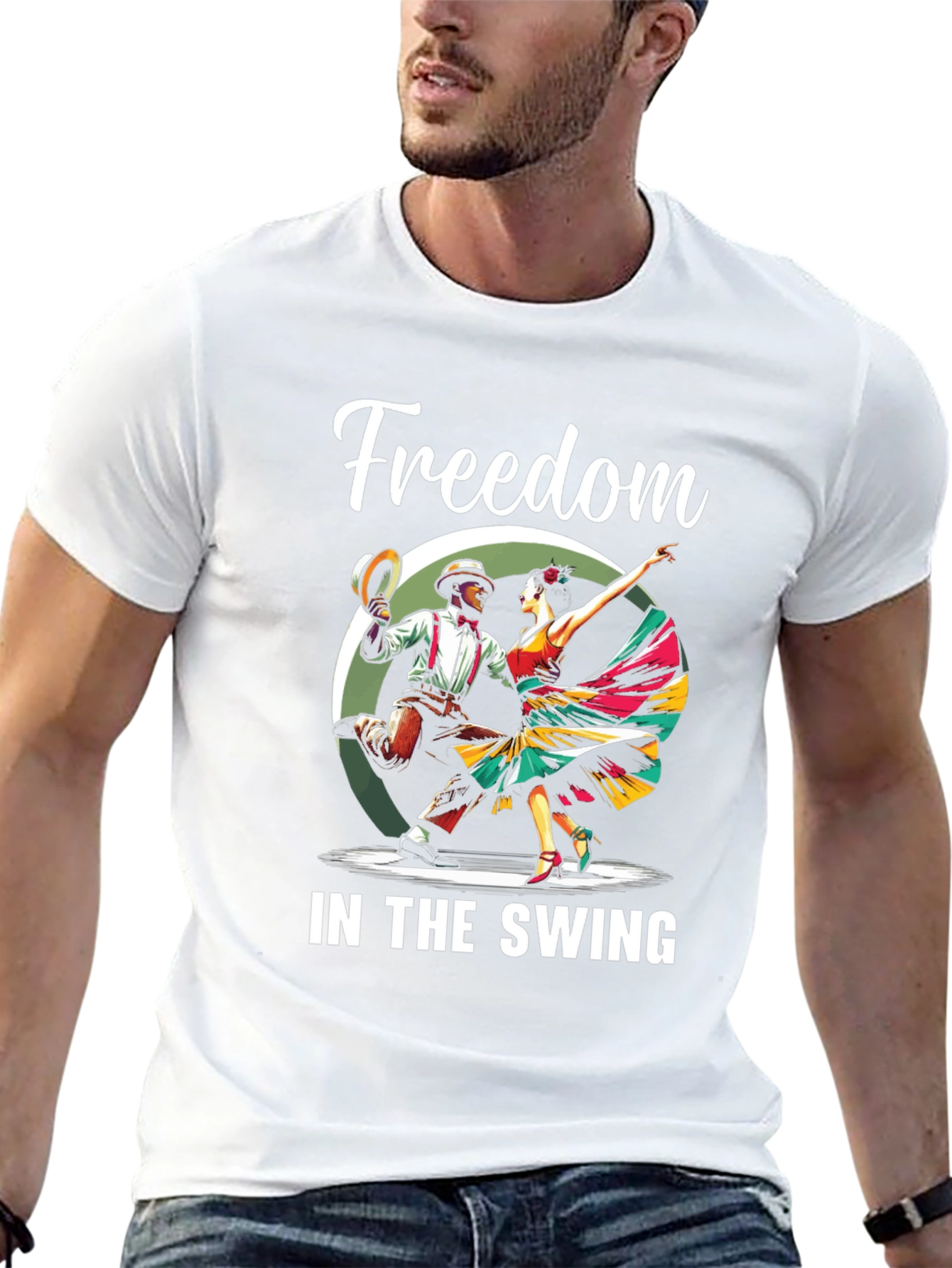 Freedom in the Swing Dance T-Shirt