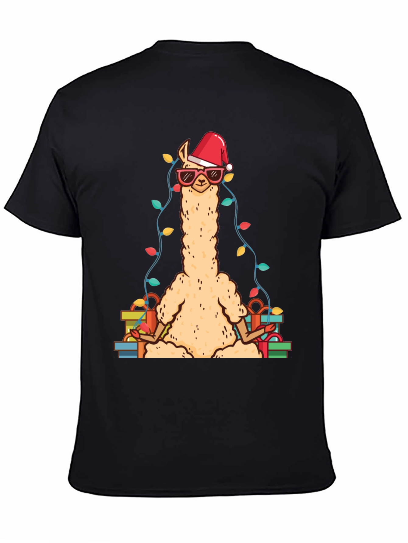 Festive Llama Christmas T-Shirt