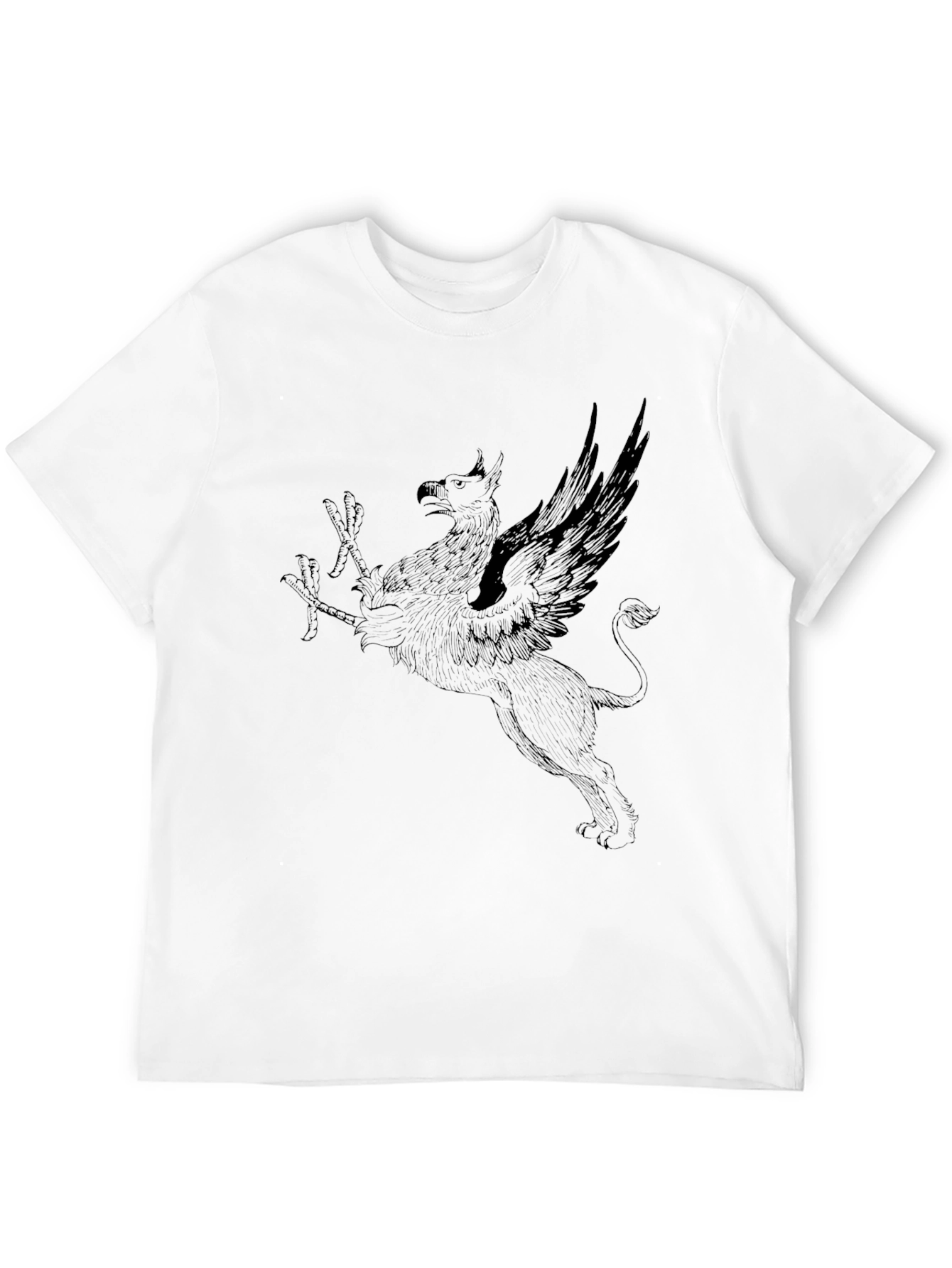 Griffin Graphic Tee - Black