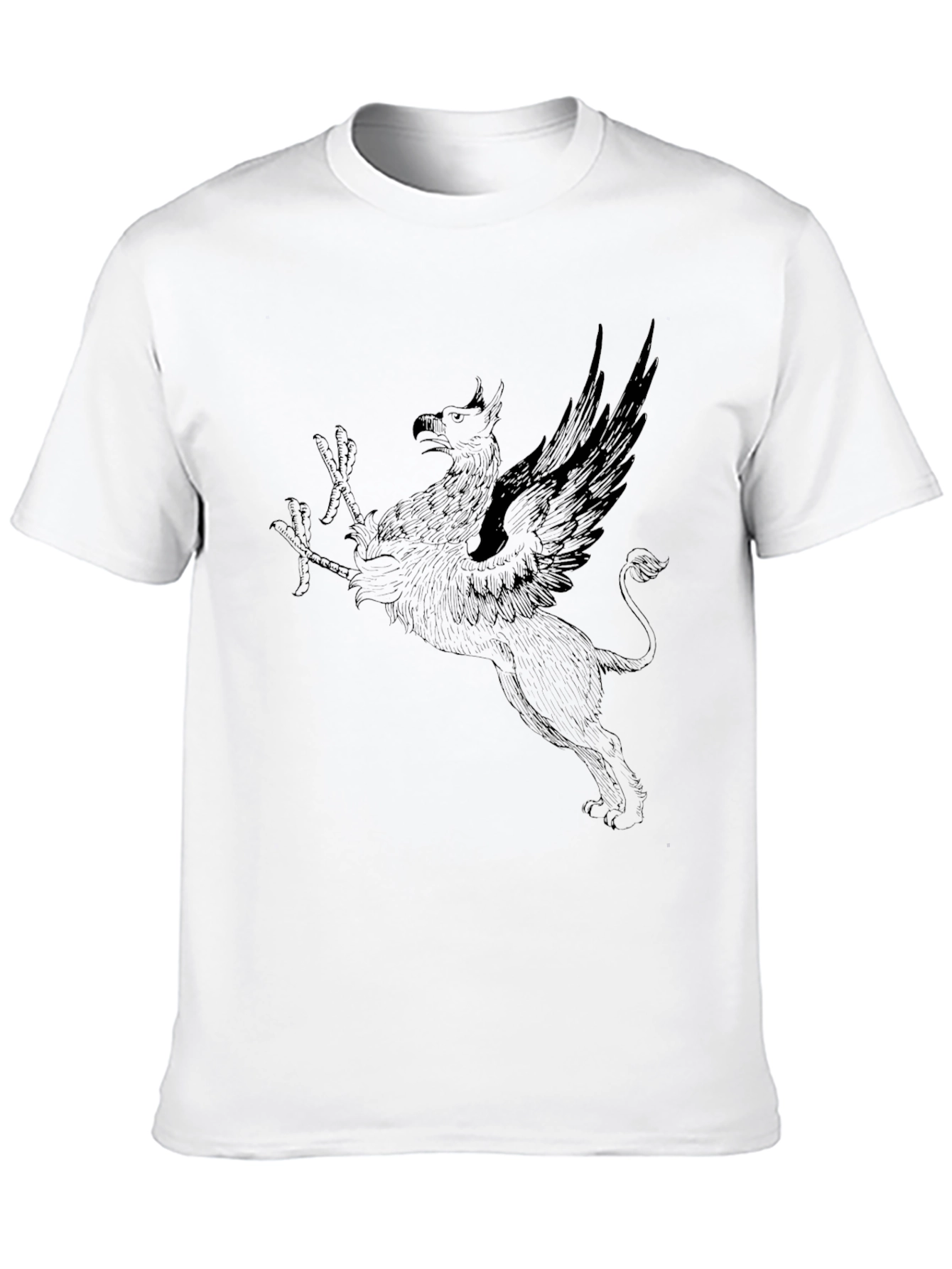 Griffin Graphic Tee - Black